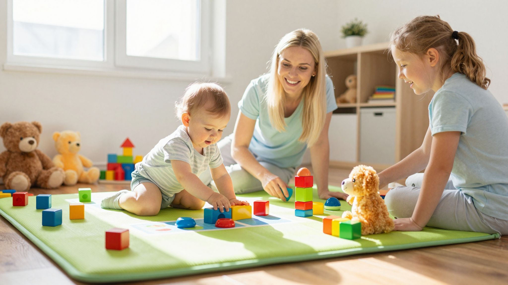 A közös játék erősíti a társas kapcsolatok kialakulását.