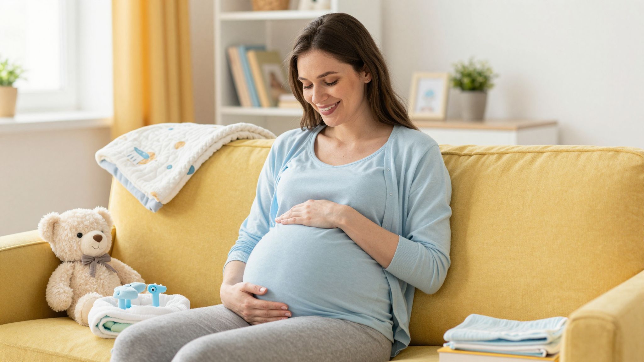 A testkép és az önelfogadás kulcsfontosságú a szülés előtt.
