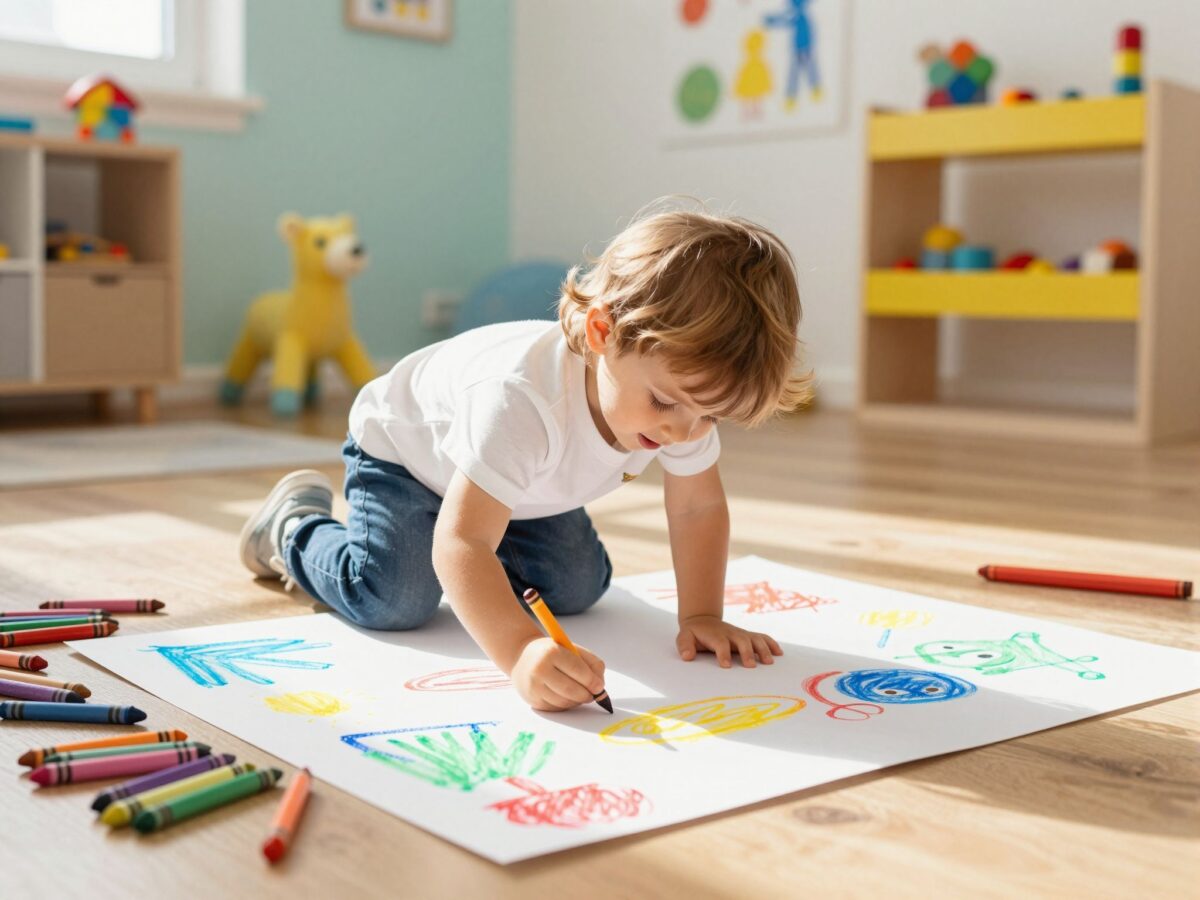 Tipegéstől a rajzolásig: mérföldkövek a mozgásfejlődésben