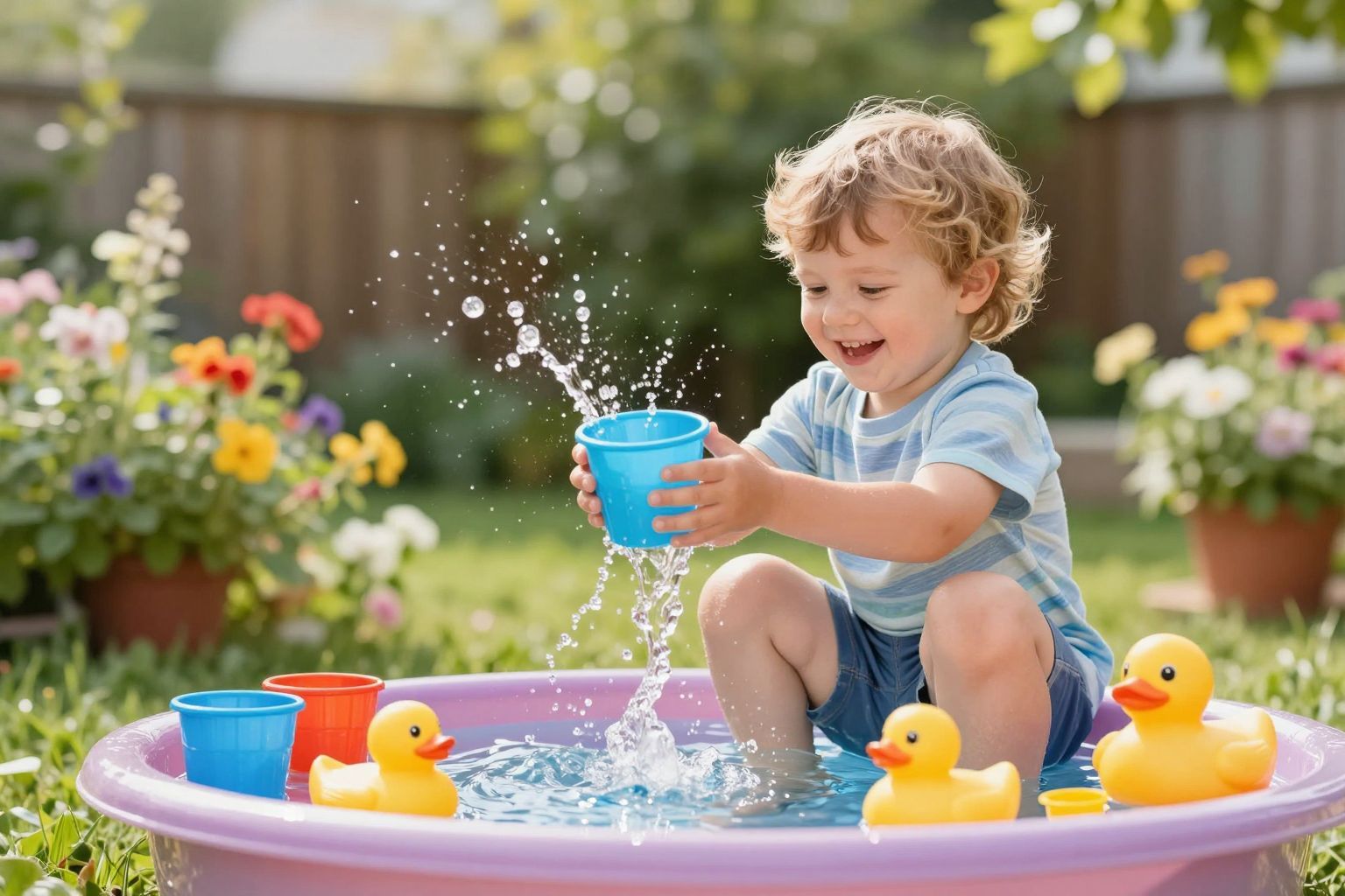 A vizes pancsolás a tudományos felfedezést ösztönzi a gyerekeknél.