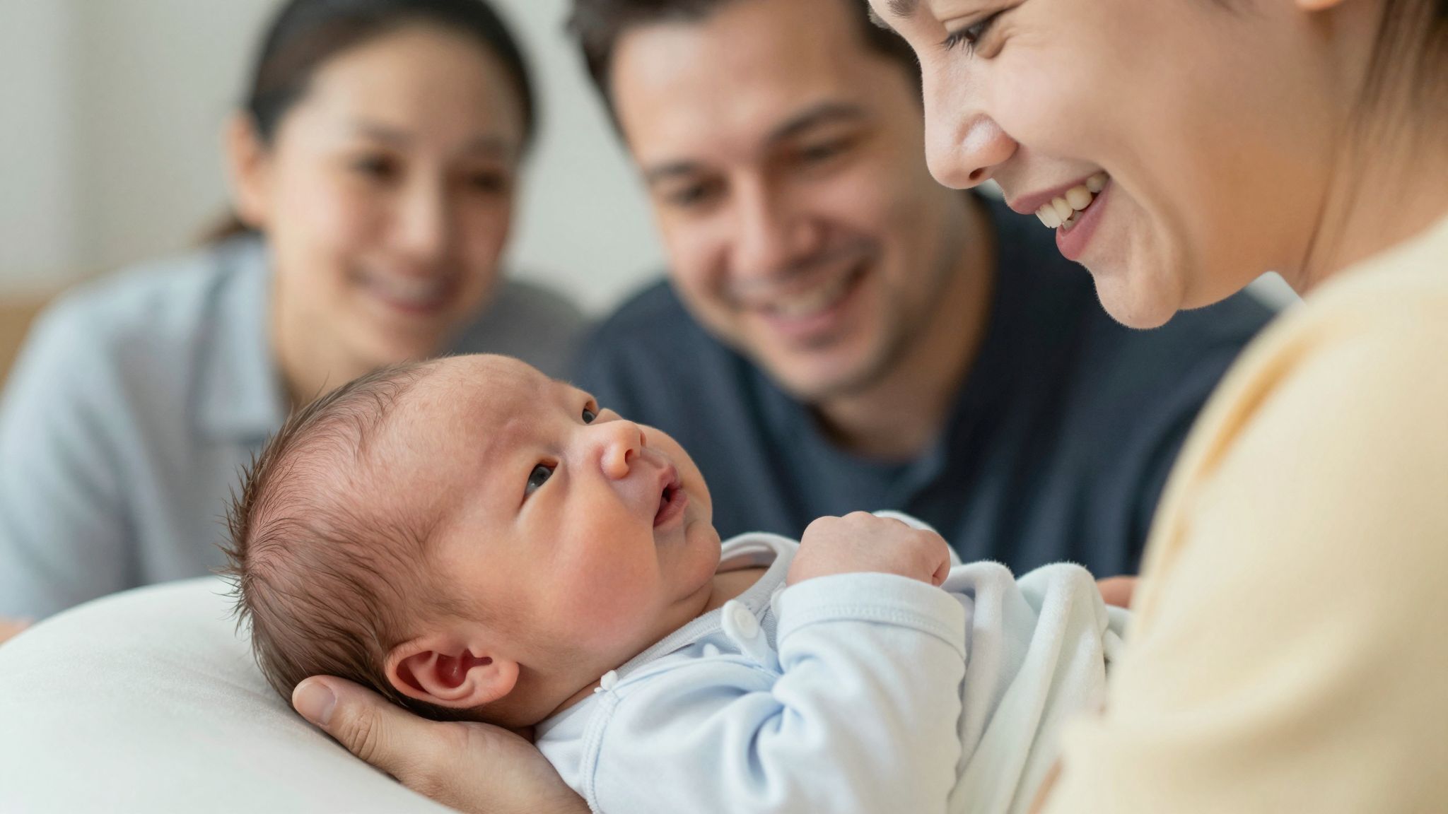 A baba első élményei formálják érzelmi fejlődését.