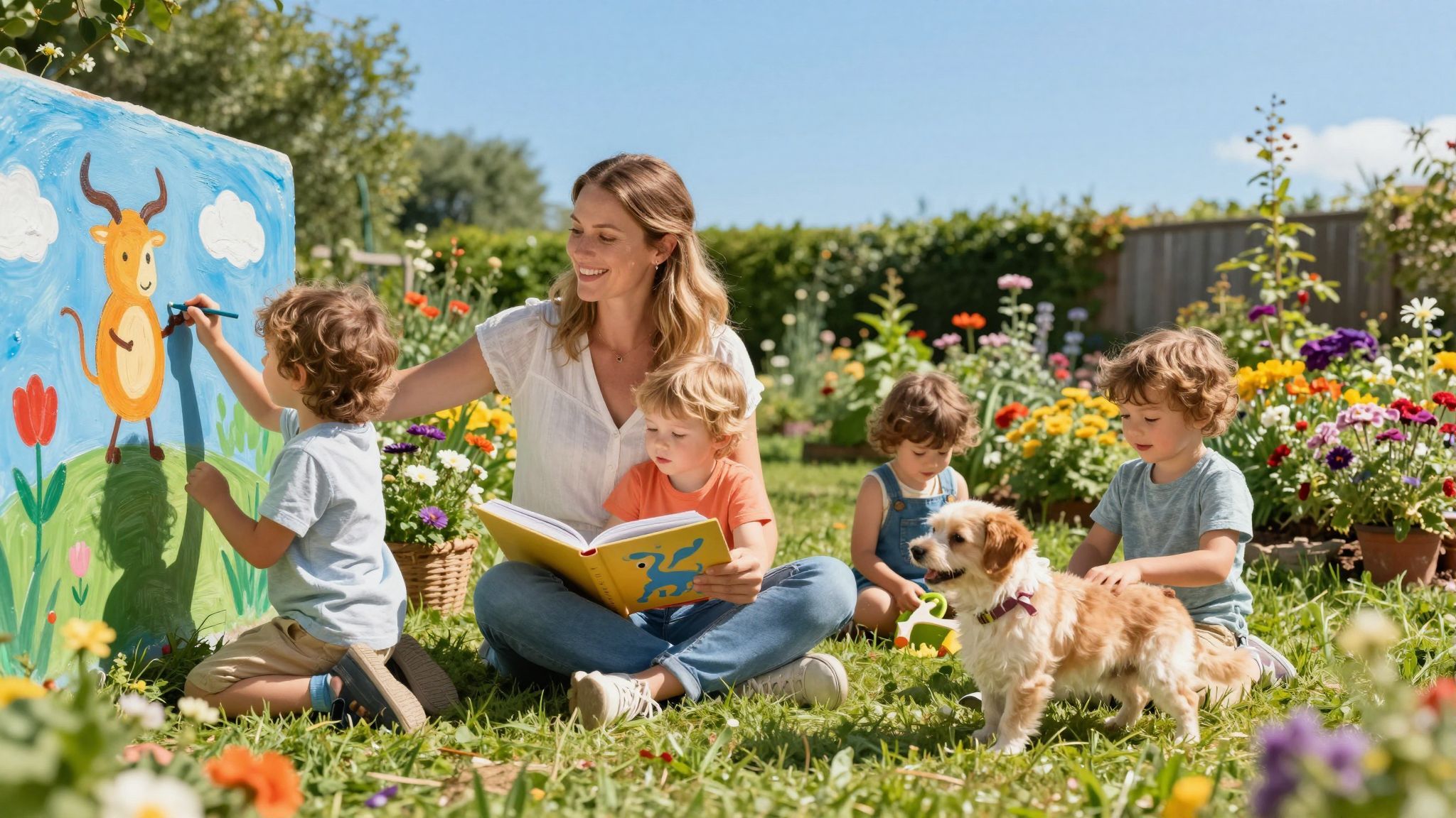 A Bika anya stabilitást nyújt gyermekei különböző igényeinek.
