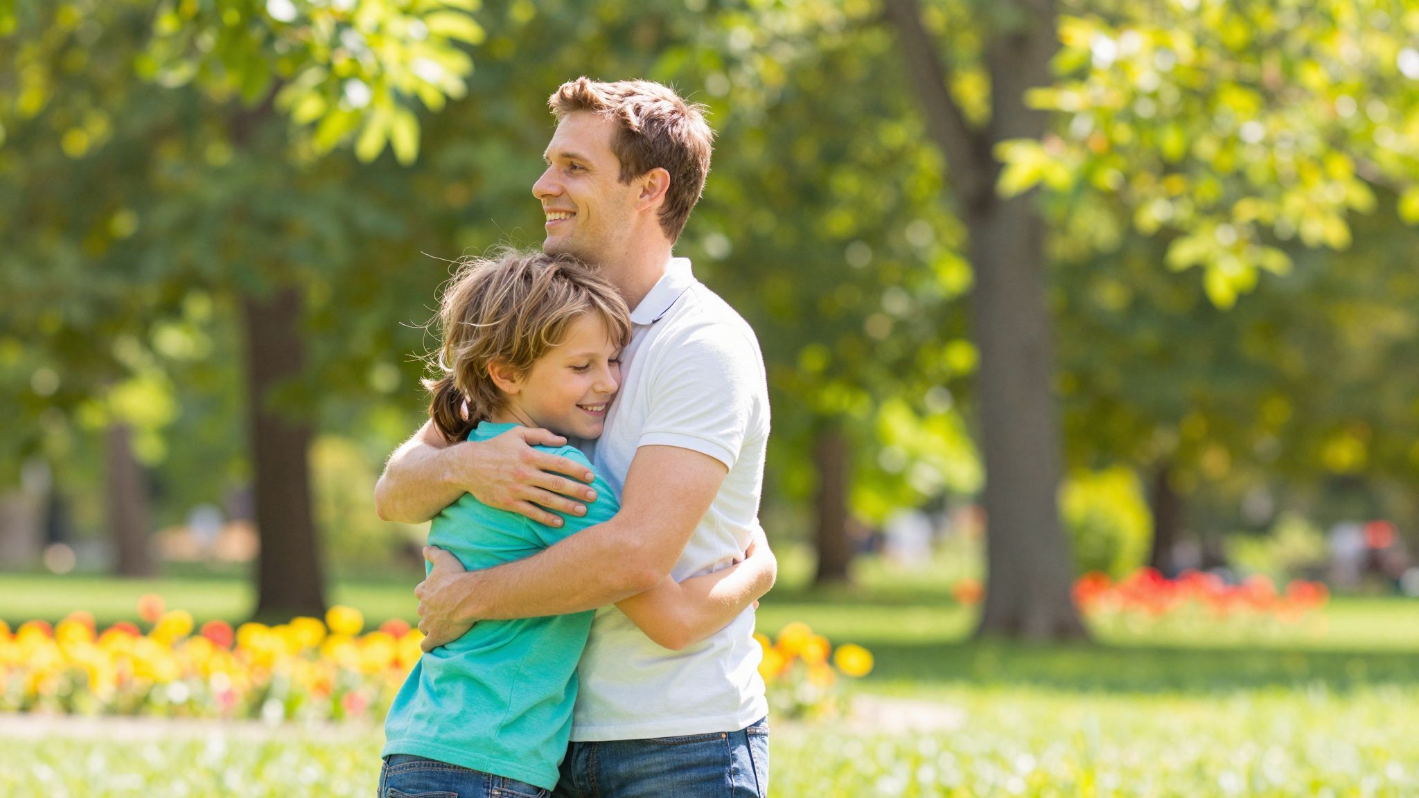 Az érintés erősíti a biztonságos kötődést és kapcsolatot.