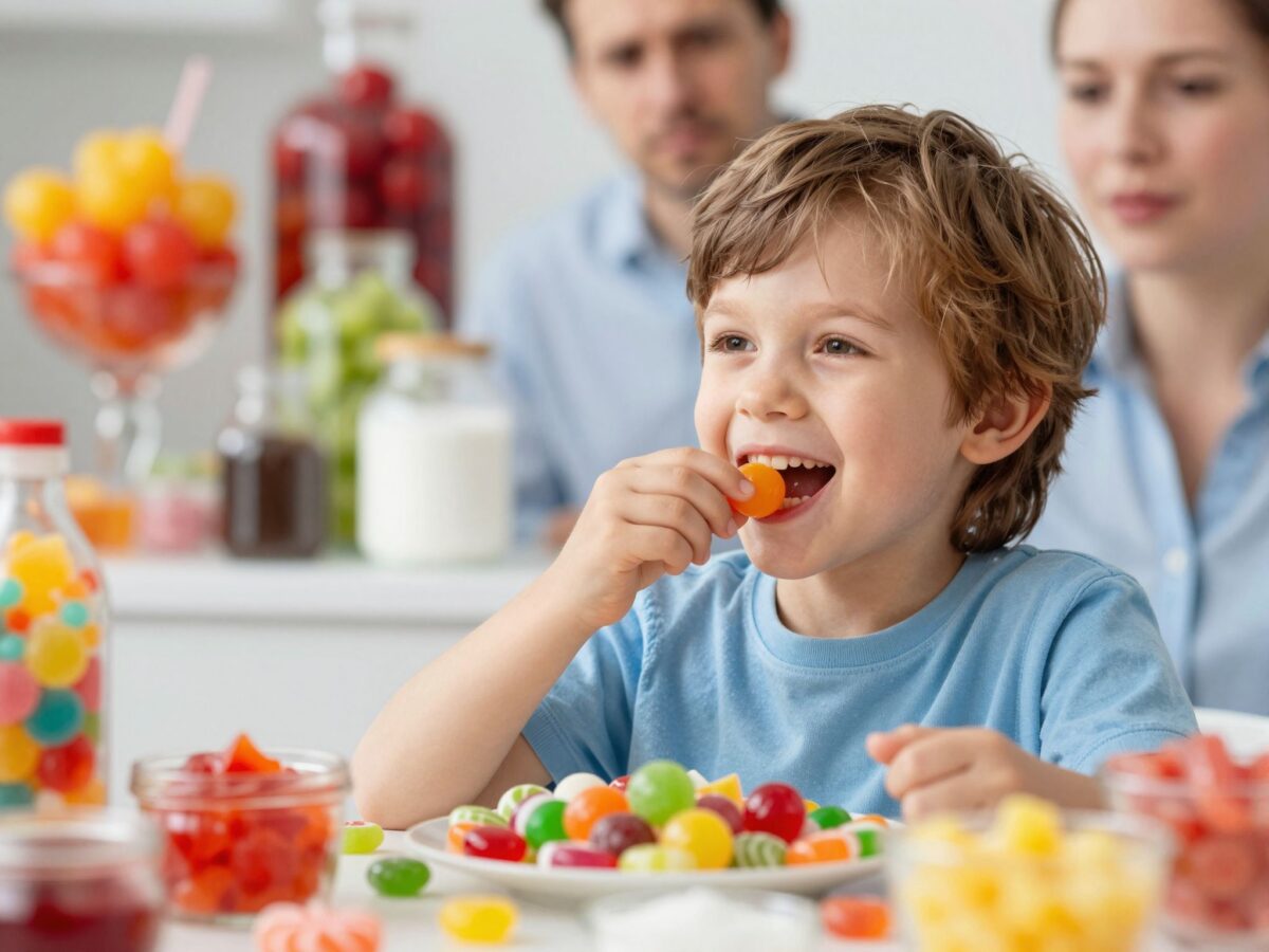 A cukorkák rejtett veszélyei: az adalékanyagok és a gyermekkori viselkedészavarok kapcsolata