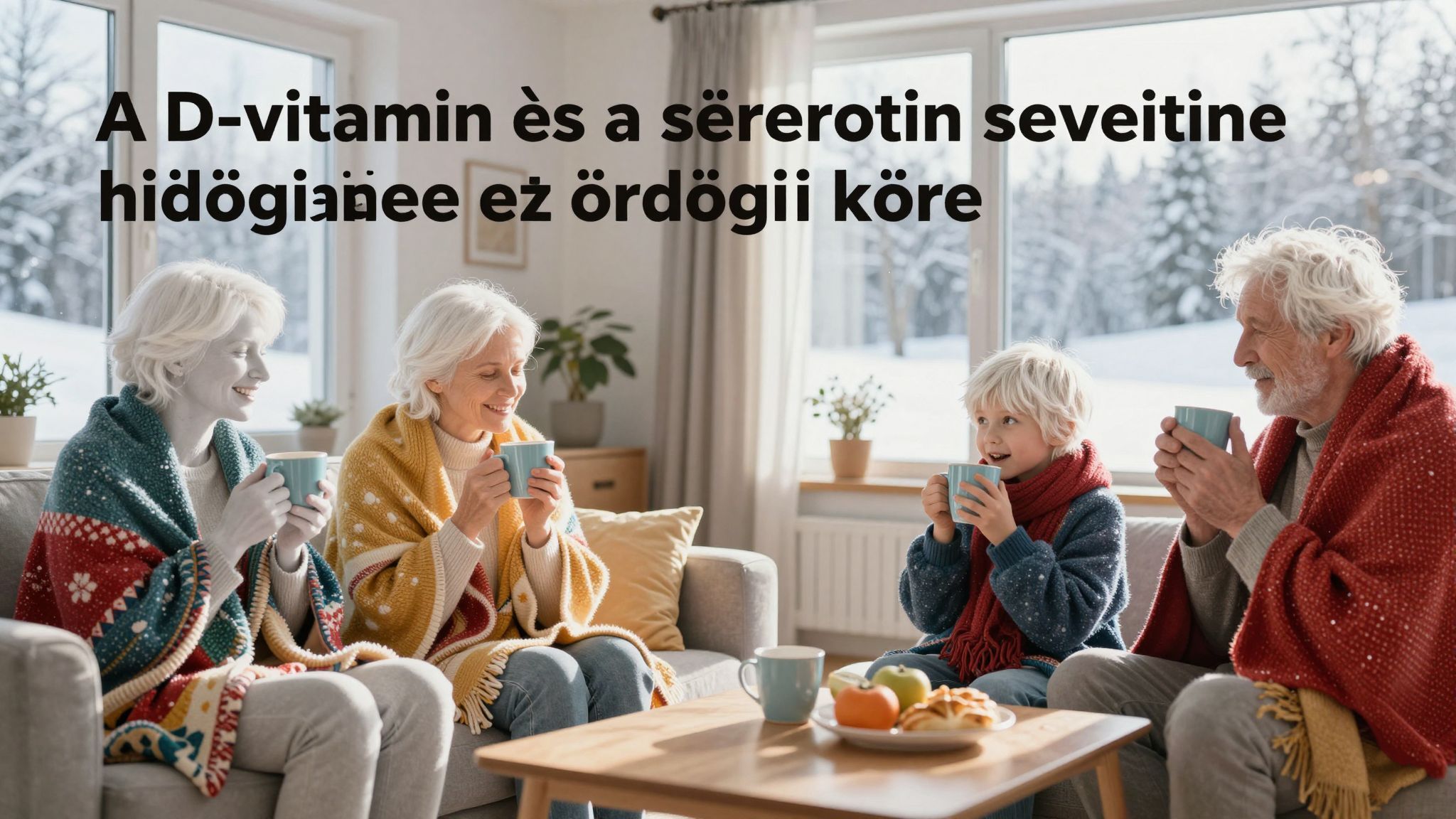 A D-vitamin hiány fokozza a depressziós tüneteket.