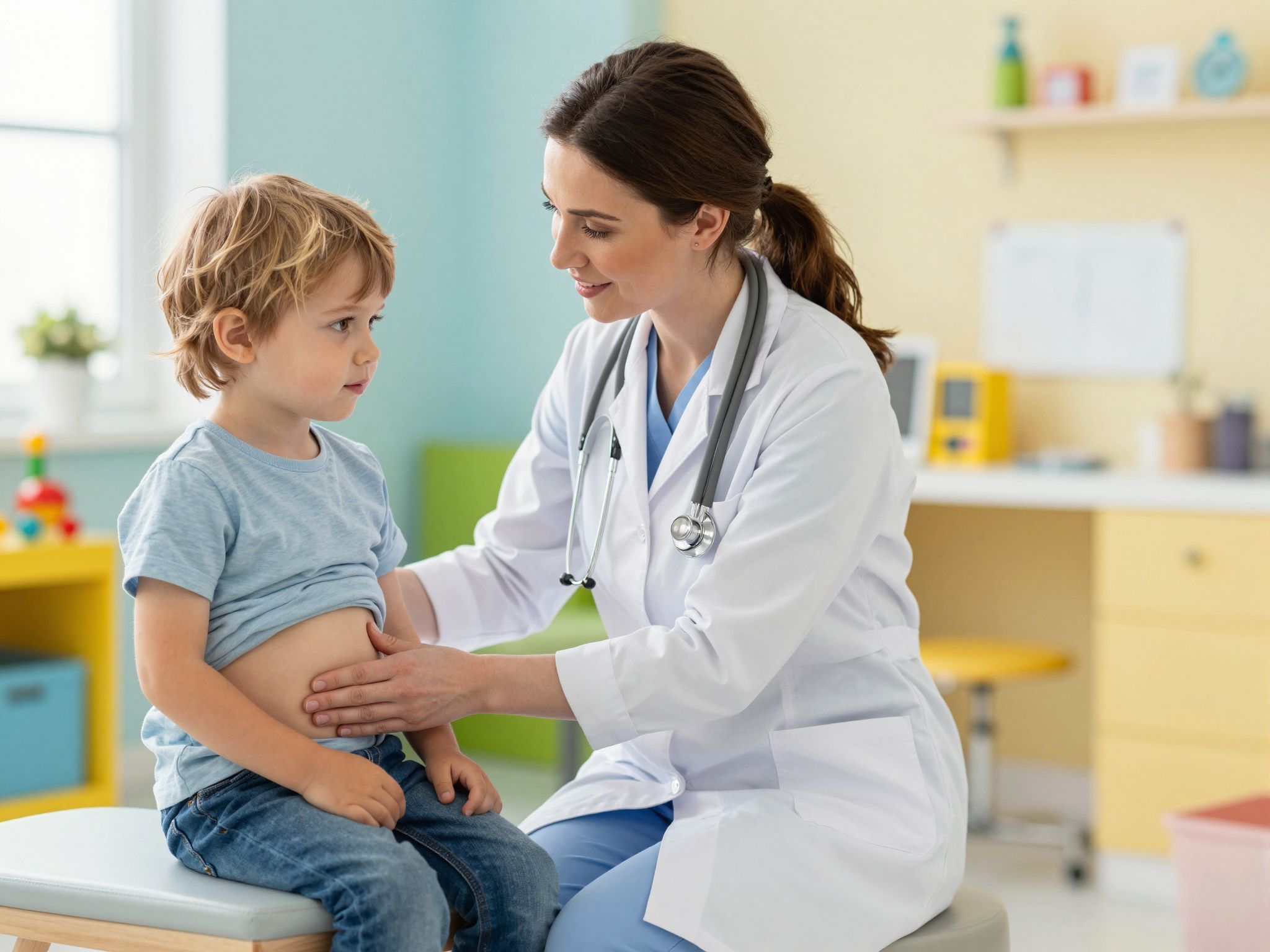 A pylorus szűkület diagnózisához gyakori az ultrahangos vizsgálat.