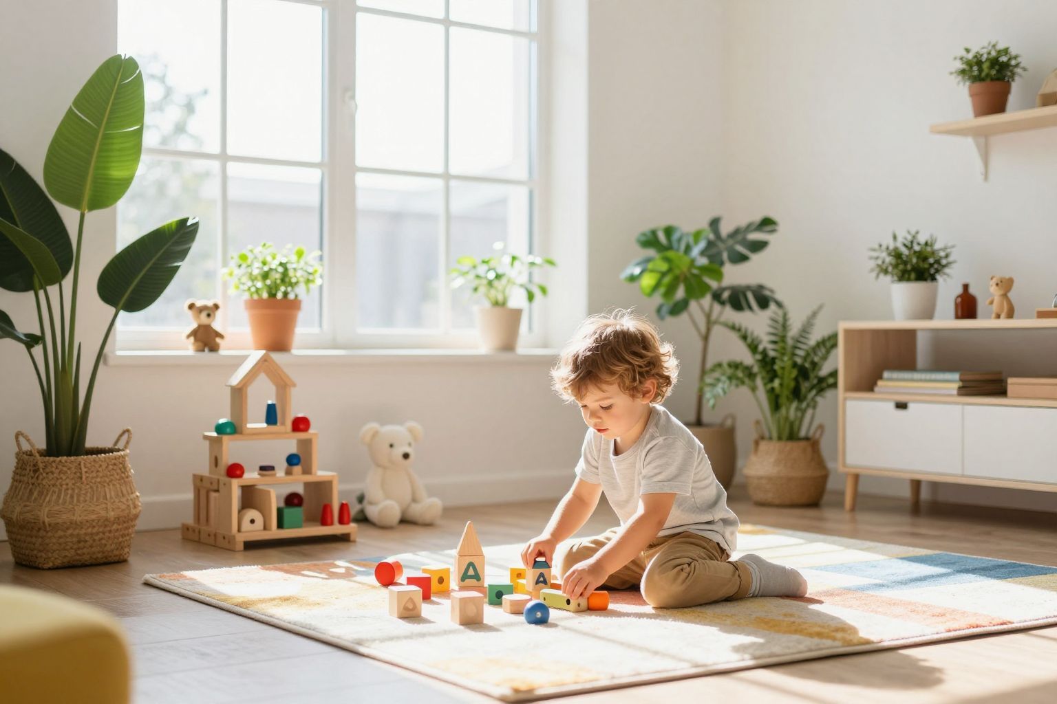 A kevesebb játék segíti a gyerekek kreatív fejlődését.