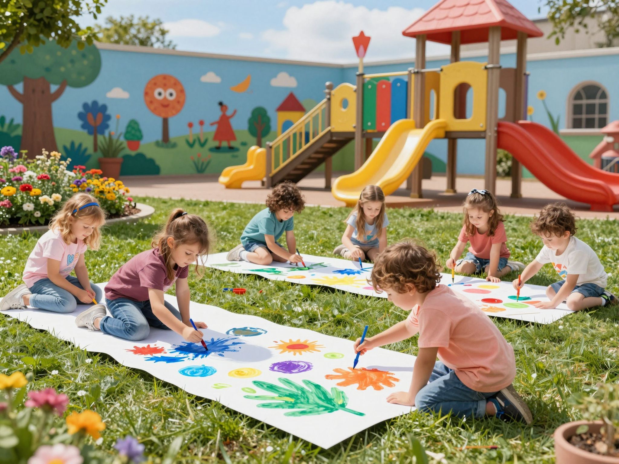 A folyamat során felfedezett élmények gazdagítják a gyermeket.