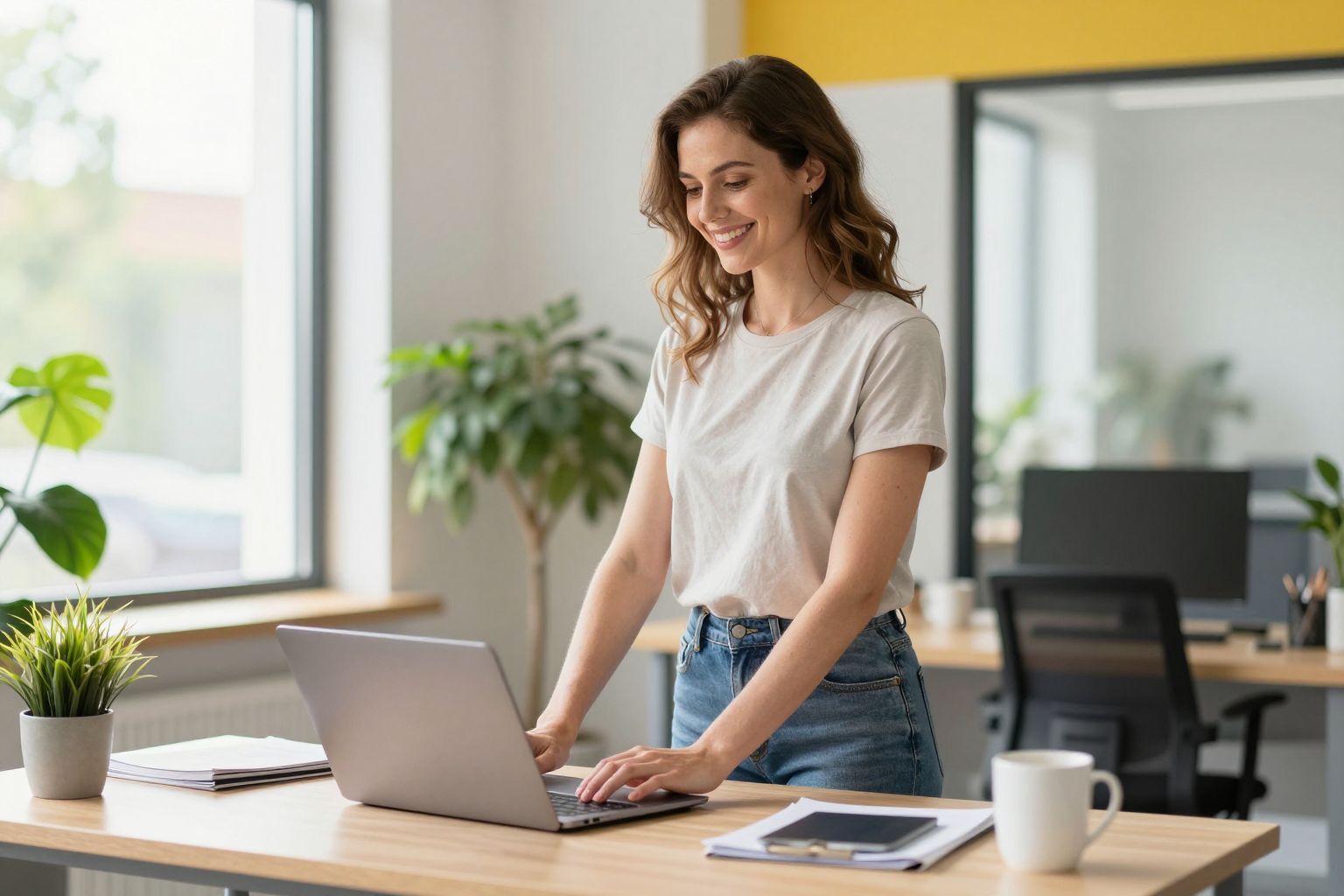 A helyes testtartás csökkenti a gerinc problémáit.