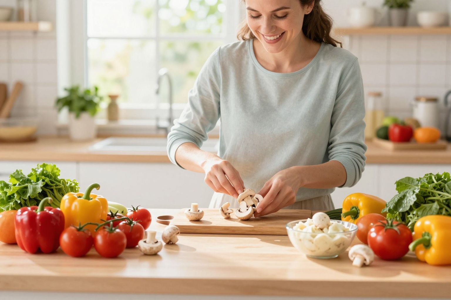 A gomba gazdag fehérjében és tápanyagokban, fenntartható választás.