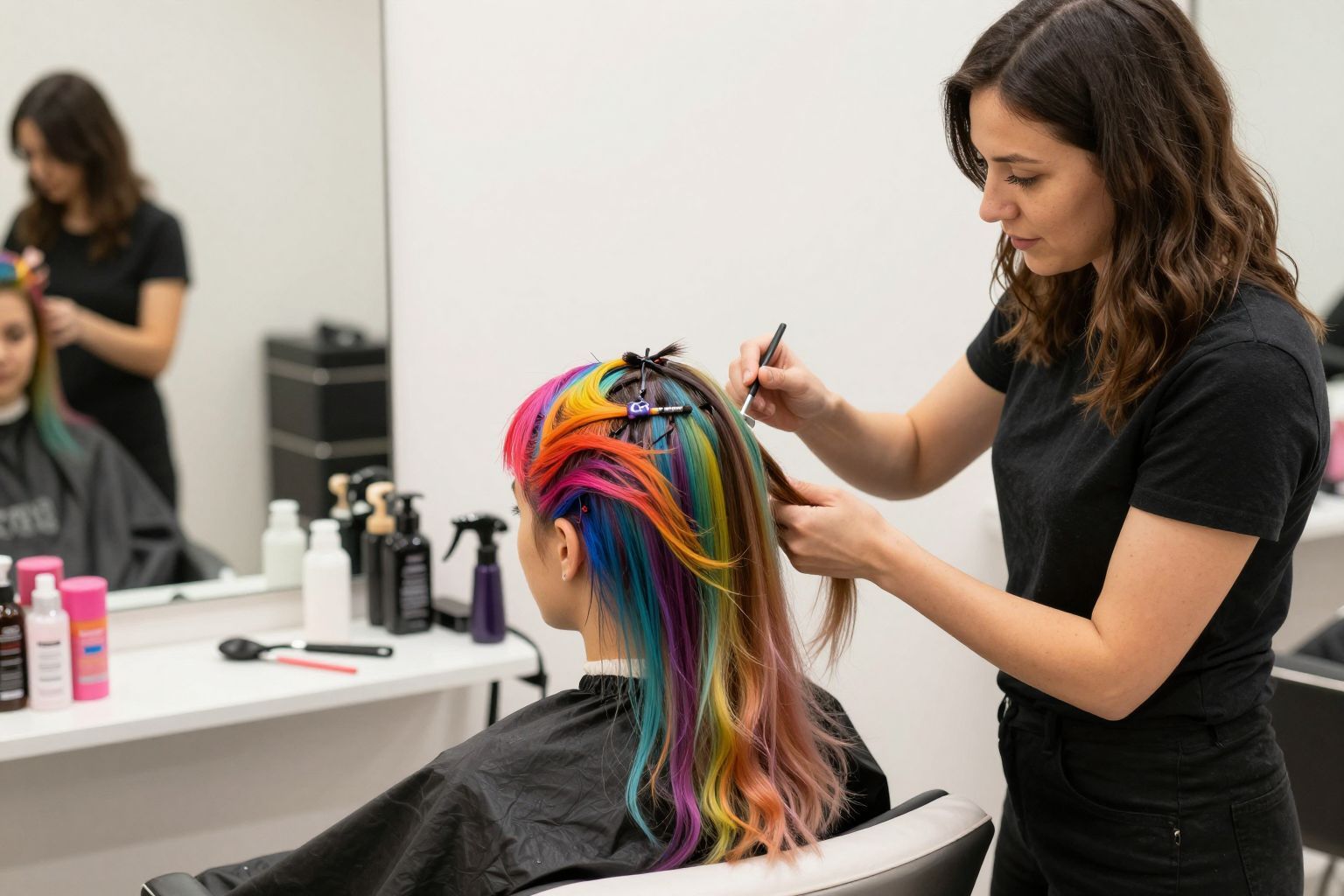 A hajfestés nem veszélyes a várandós nők számára.