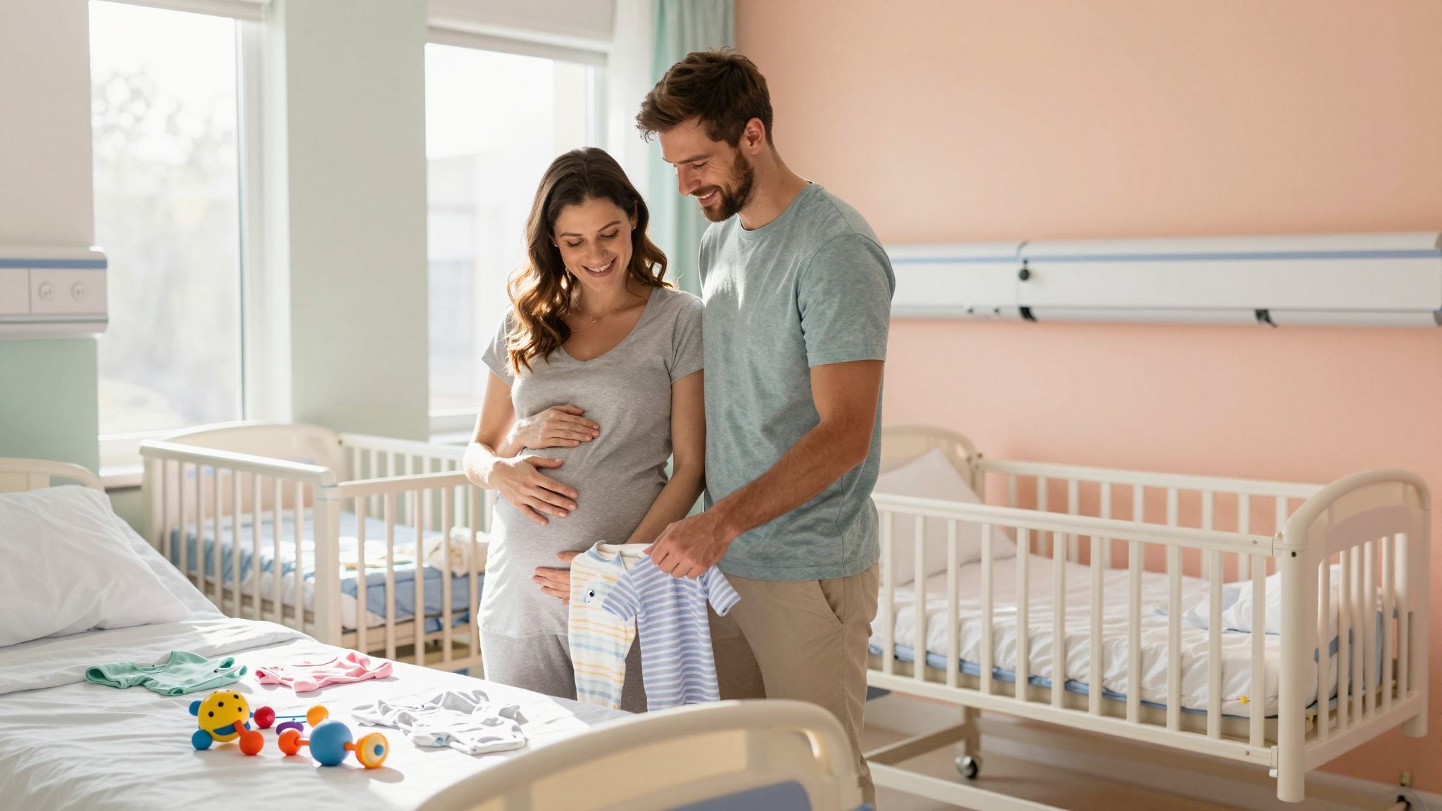 A harmadik trimeszterben gyakori a kórházi megfigyelés.