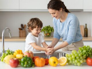 A helyes kézmosástól az egészséges táplálkozásig: prevenciós tippek szülőknek