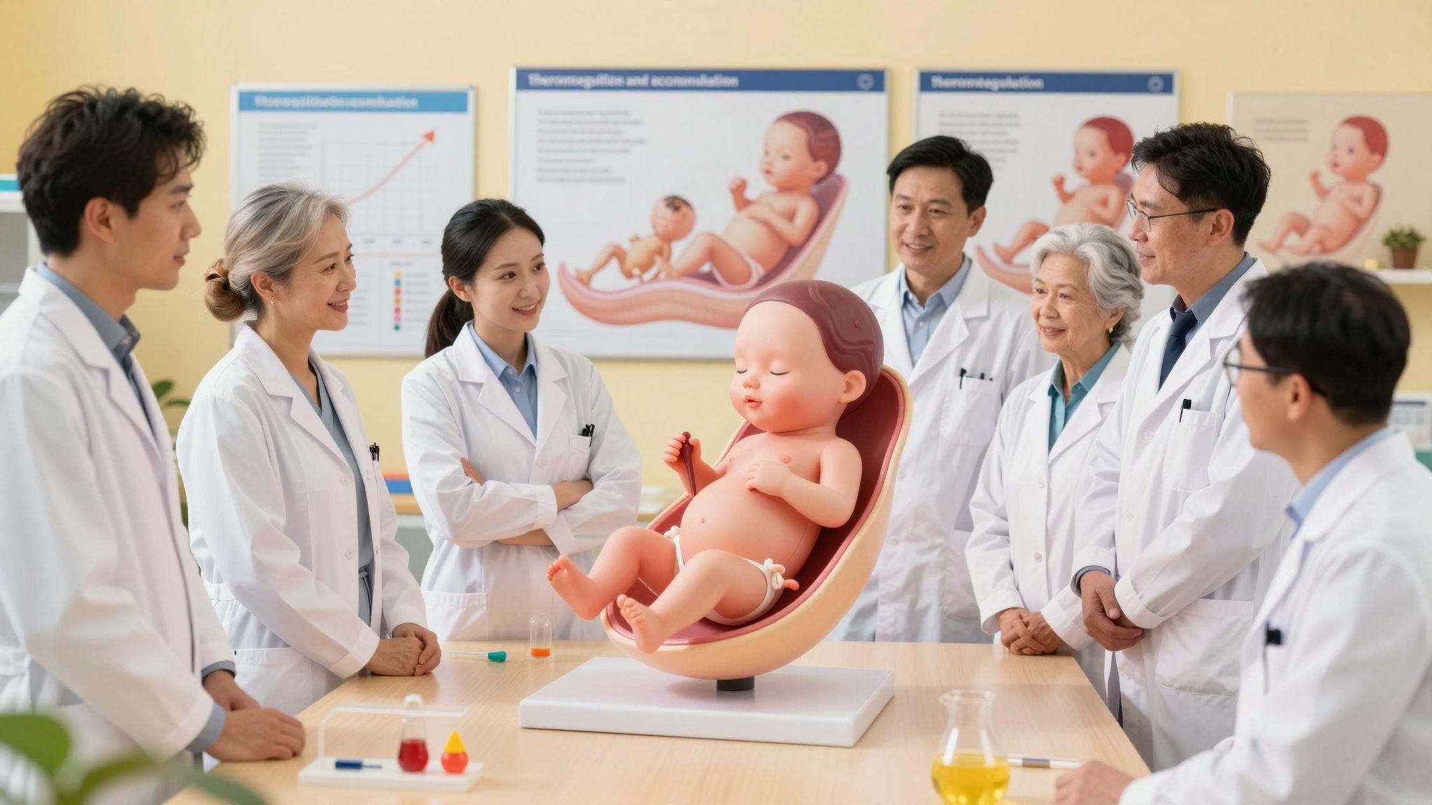 A zsírszövet segíti a hőmérséklet szabályozását a terhesség alatt.