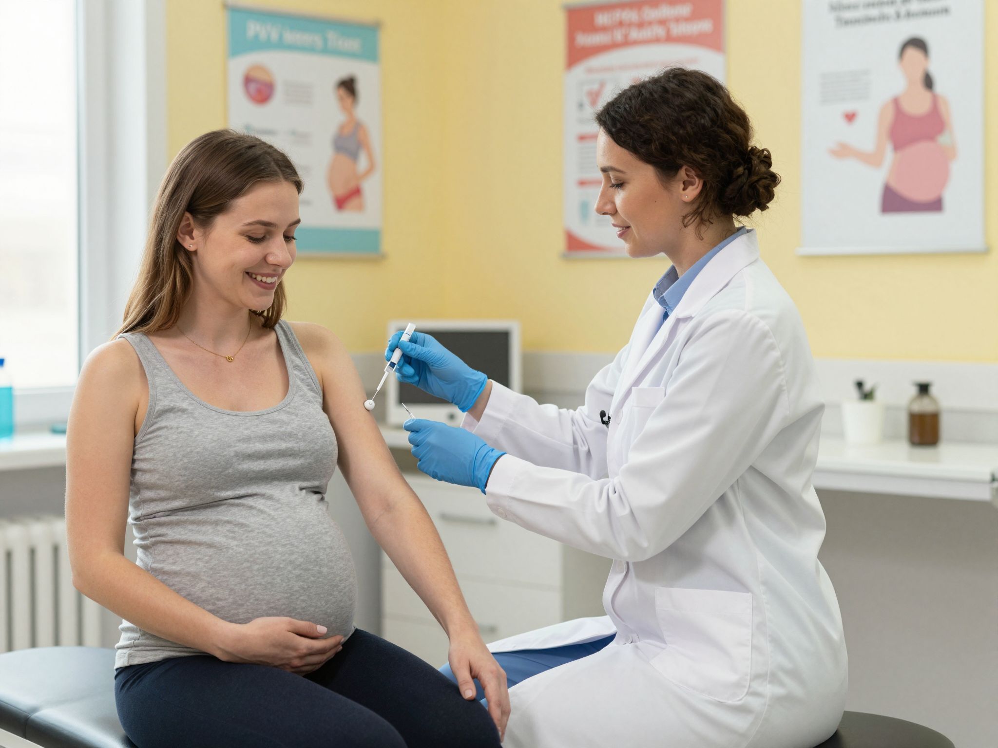 A HPV-oltás terhesség alatt nem ajánlott.