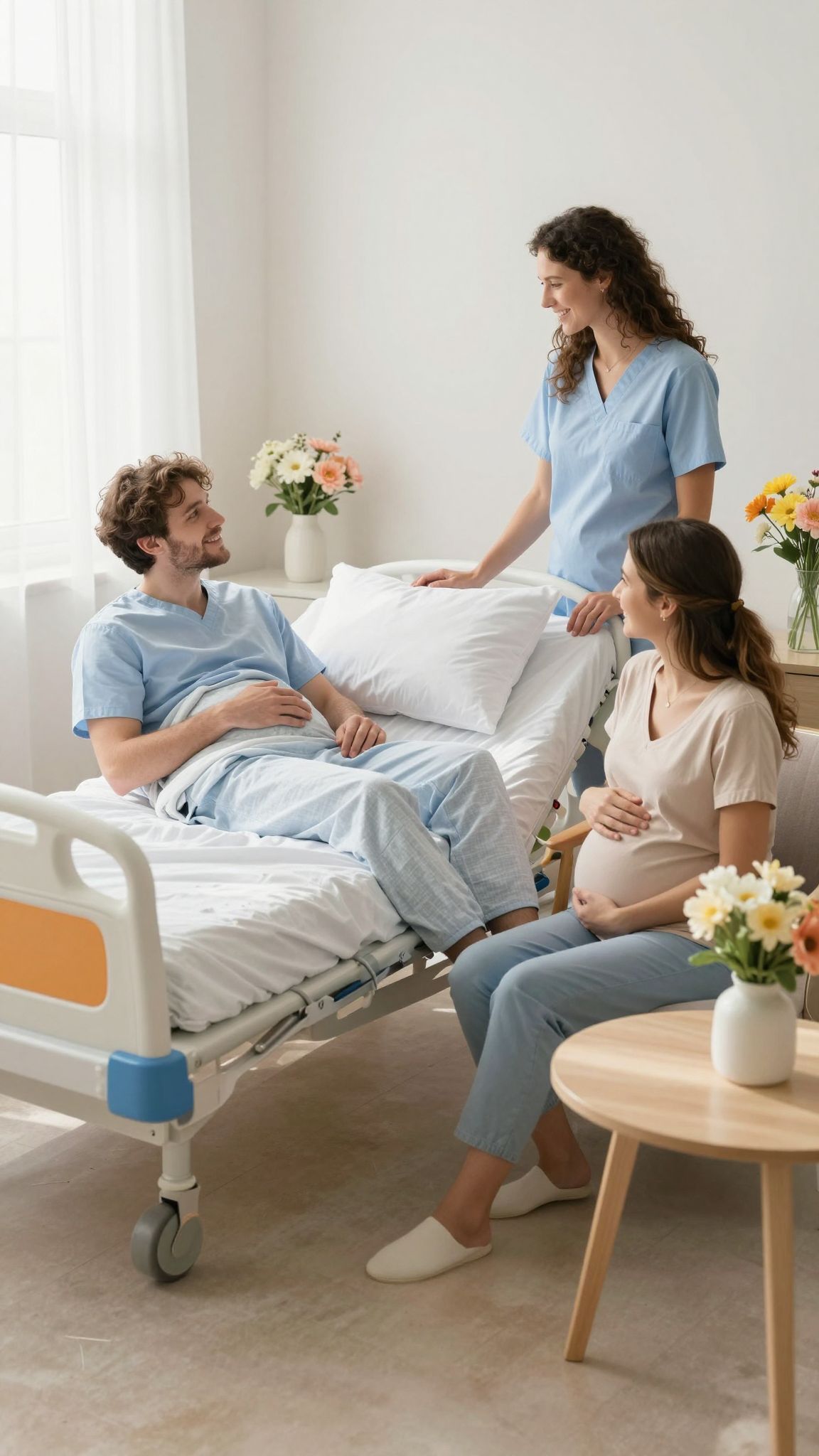 A kényelmes szülészet növeli a szülésélményt és a biztonságot.