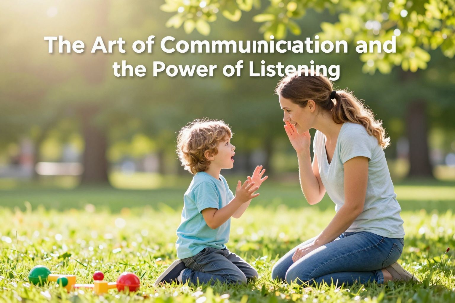 A figyelmes hallgatás erősíti a gyermekek önbizalmát.