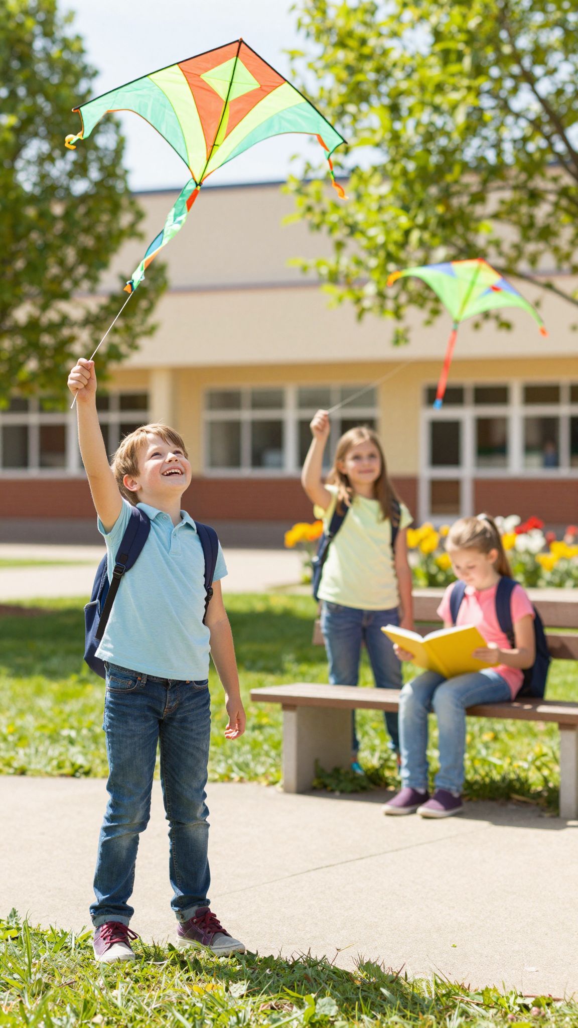 Az iskola közösségi támogatása segíti a gyerekek elengedését.