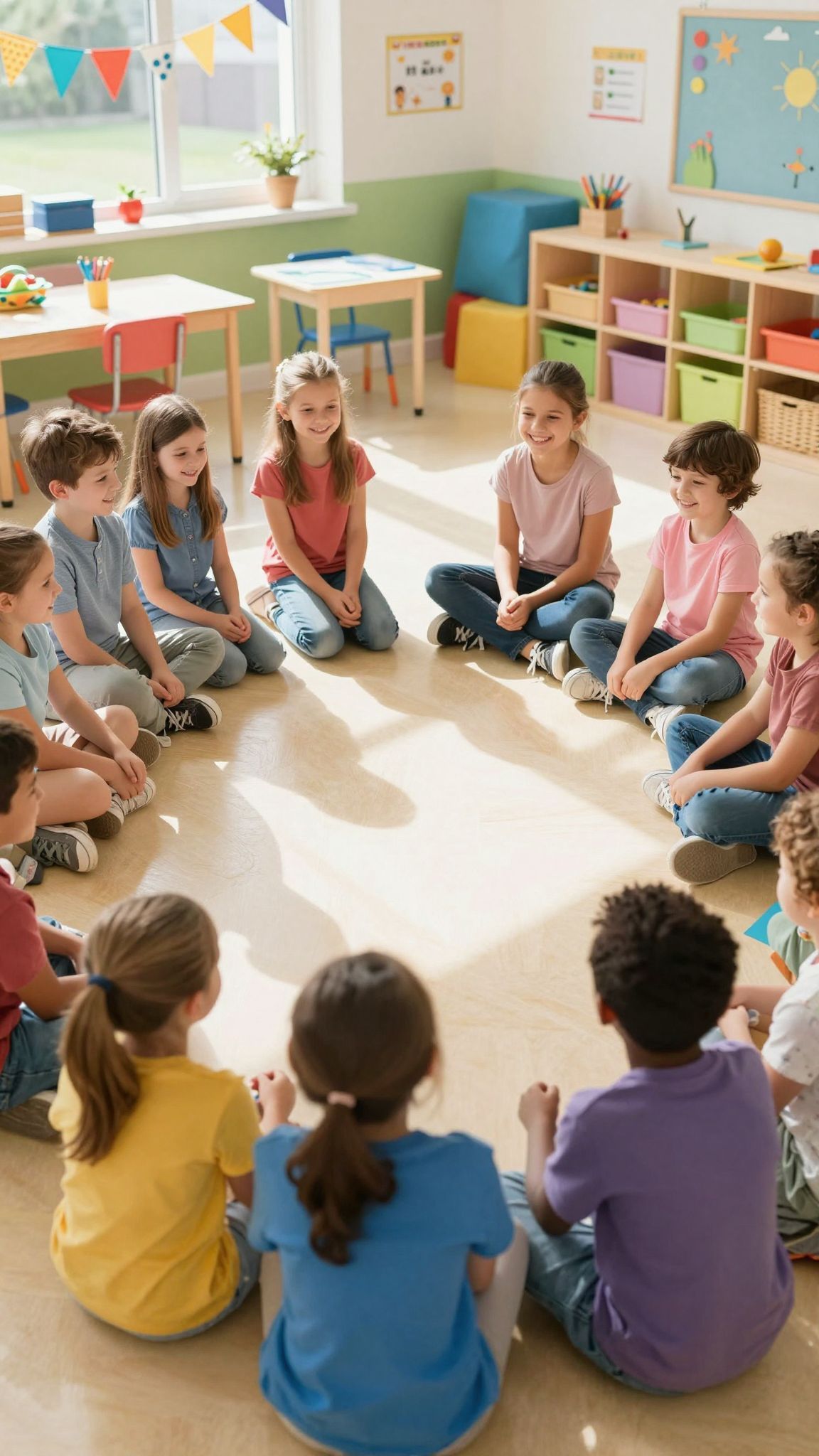 A szabályok segítik a gyerekeket a közösséghez való tartozásban.