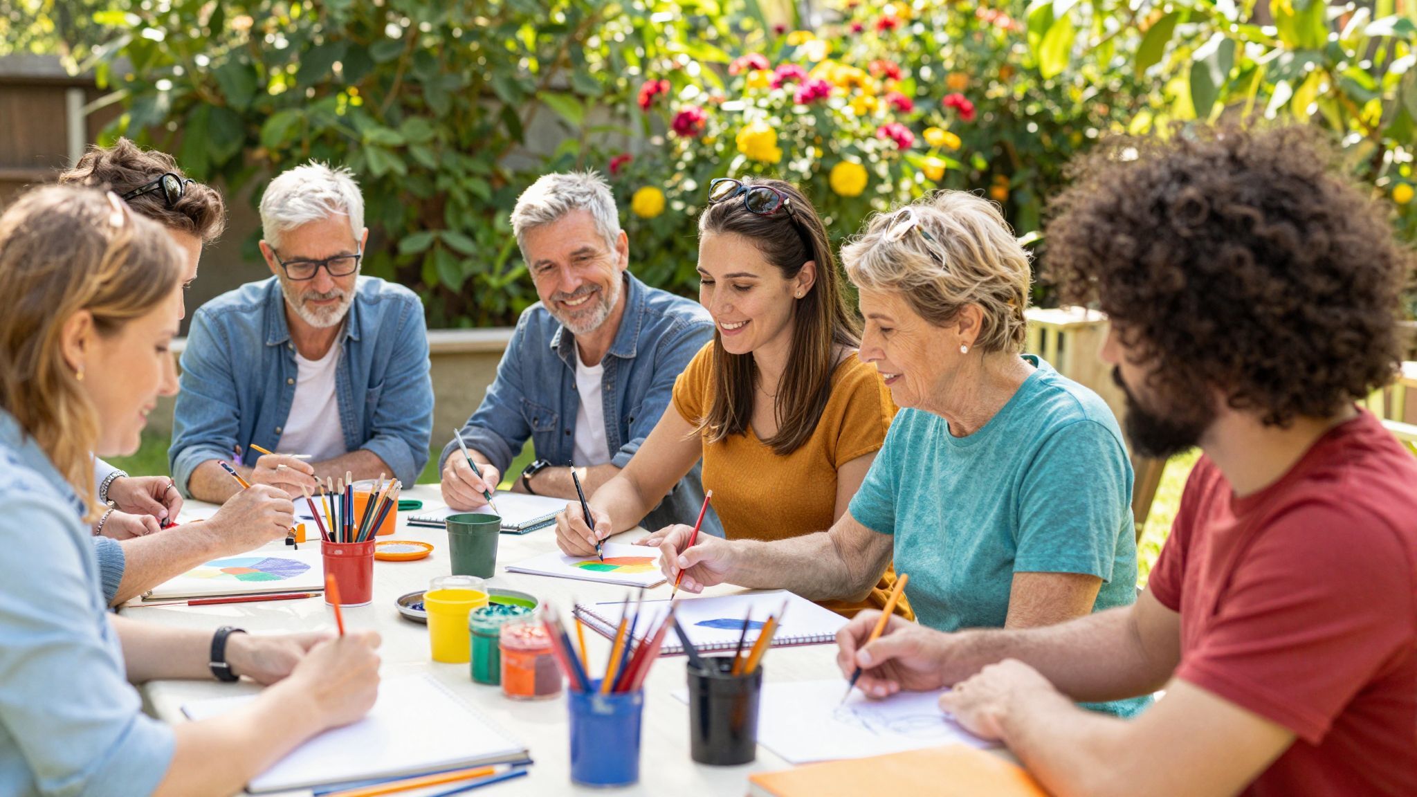 A közösségi élmény gazdagítja a kreatív folyamatot.