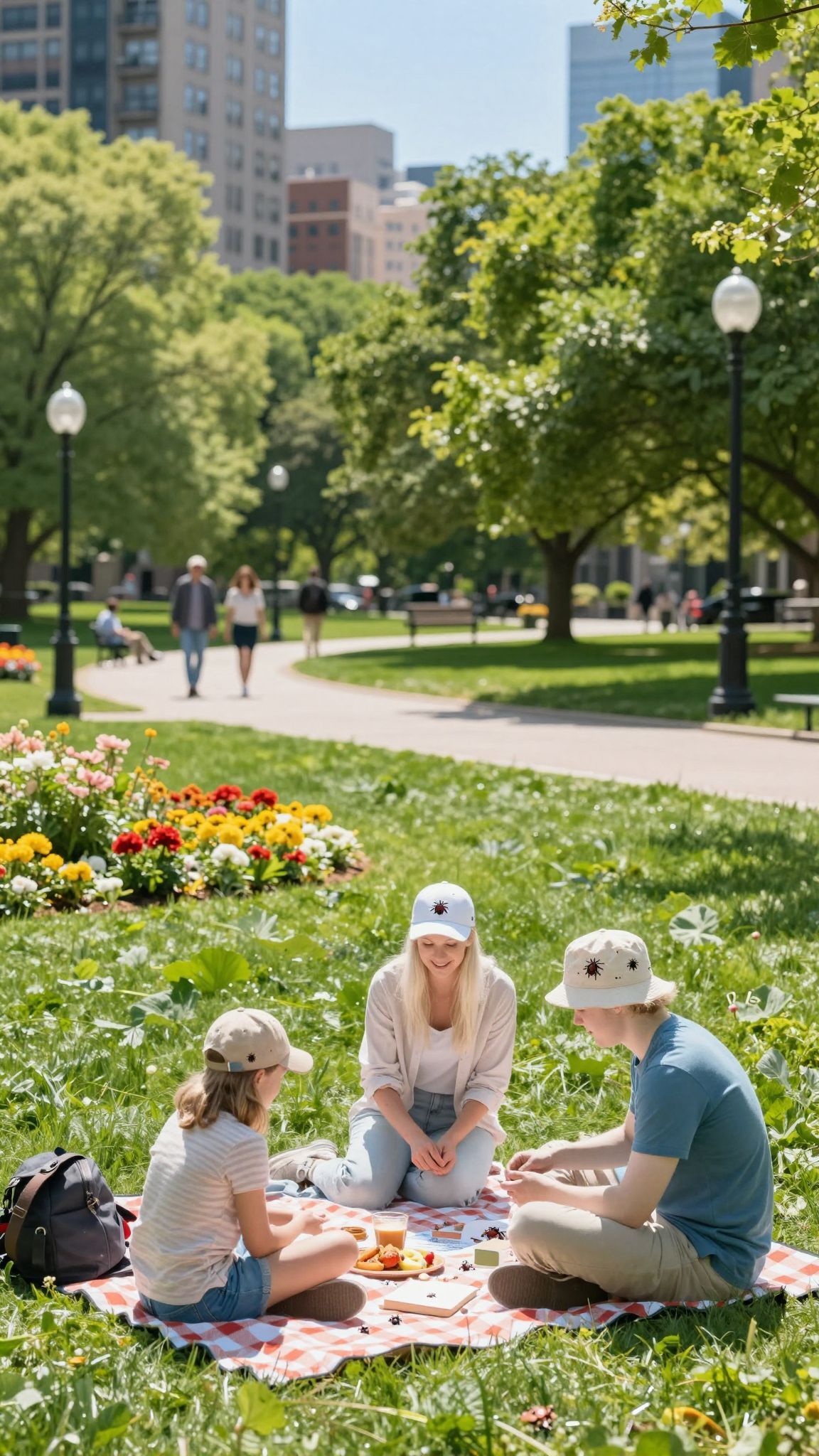 A kullancsok a parkokban és kertekben is megtalálhatók.