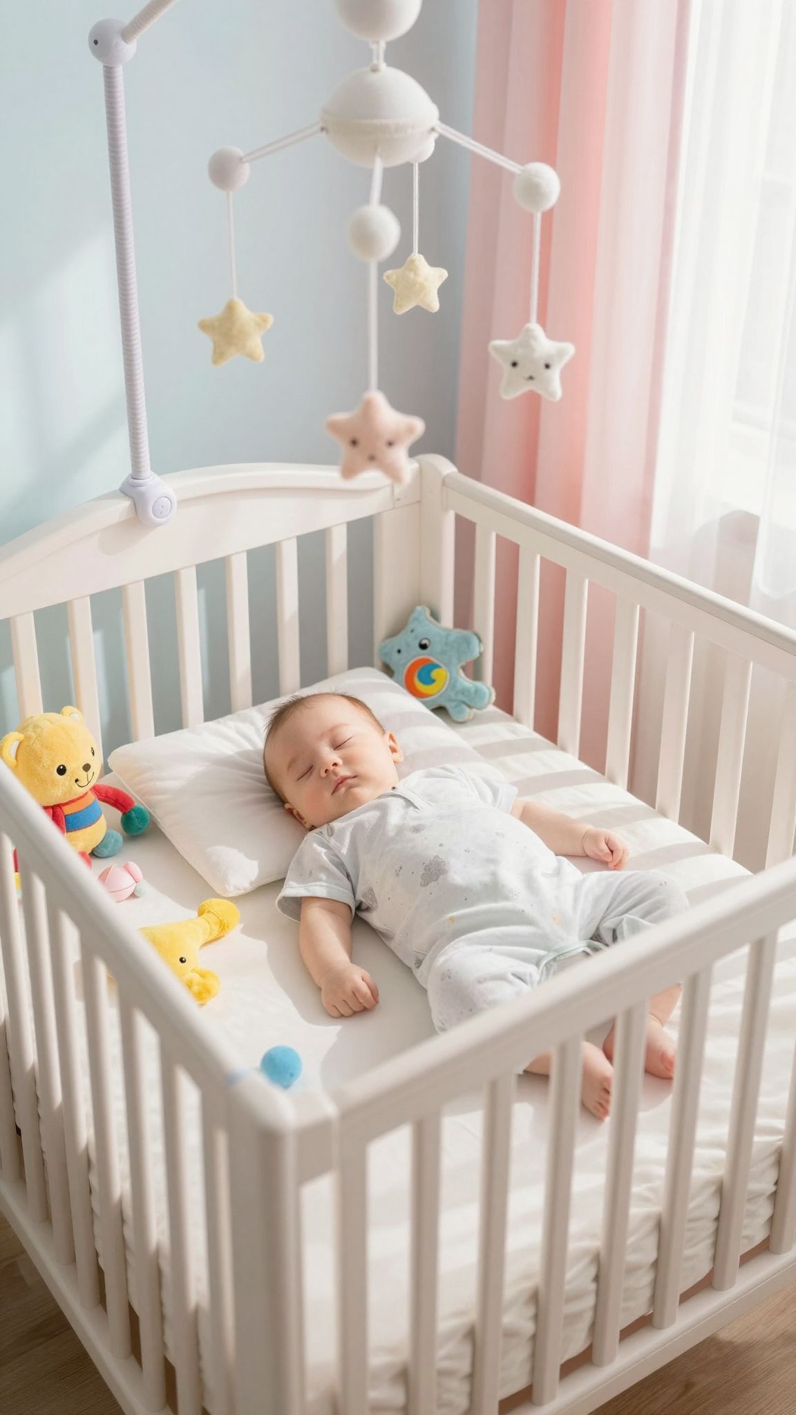 A második hónapban a csecsemők alvási ritmusuk stabilizálódik.