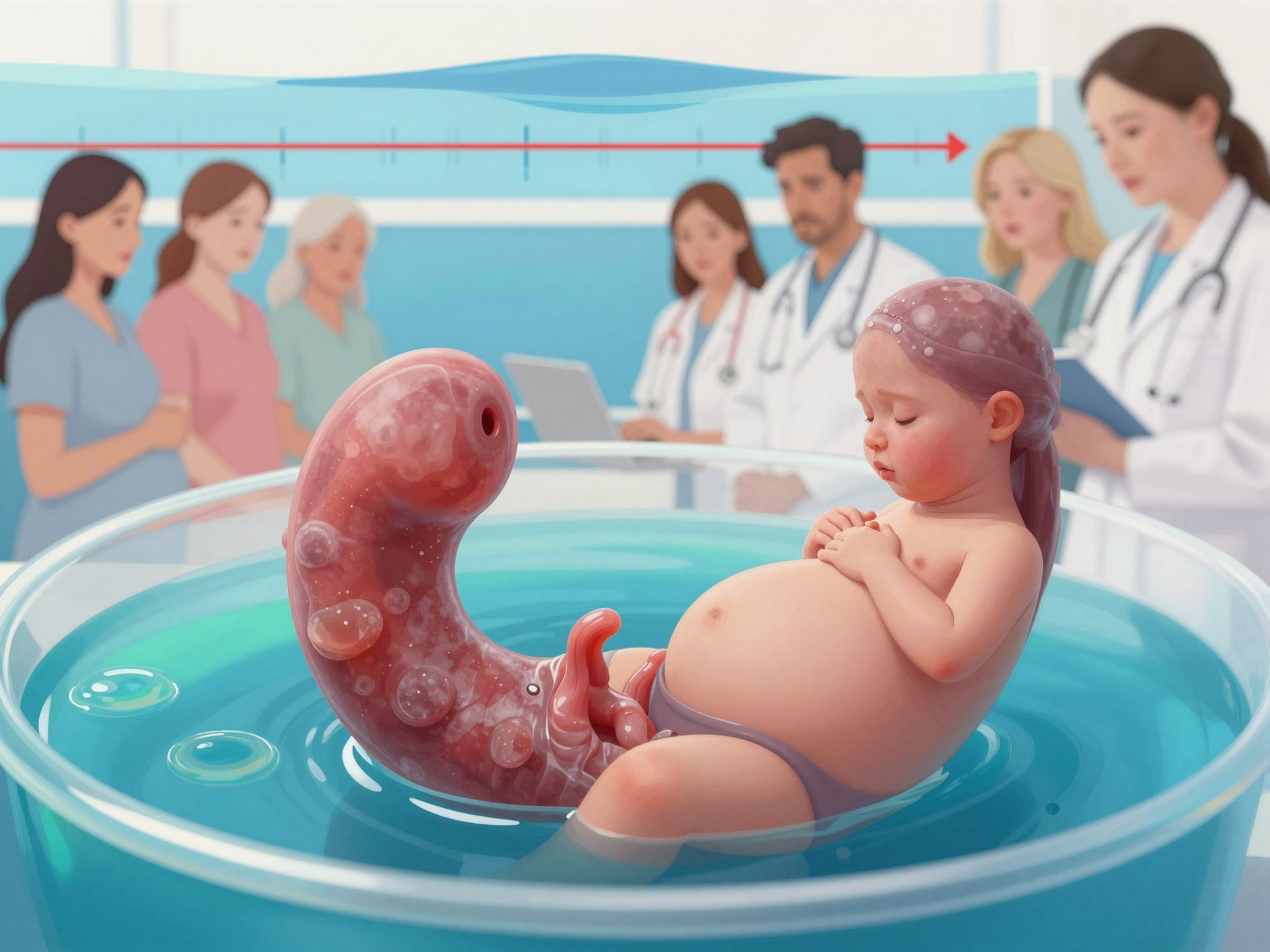 A méhlepény egészsége befolyásolja a magzatvíz szintet.