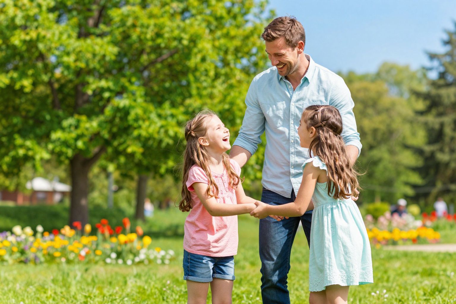 Az édesapák aktív szerepe erősíti a lányok önbizalmát.