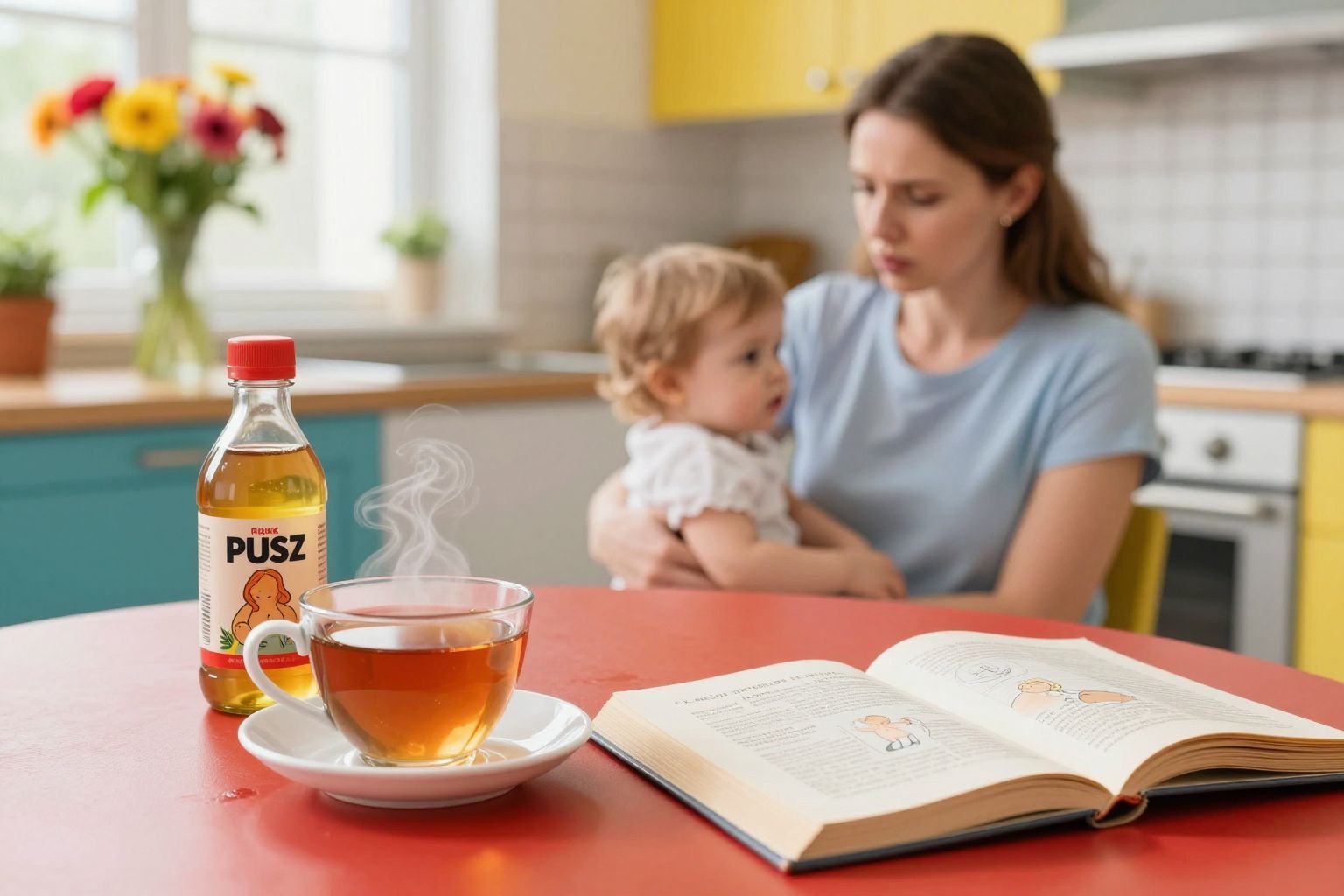 A cukros tea allergiát és elhízást okozhat kisbabáknál.