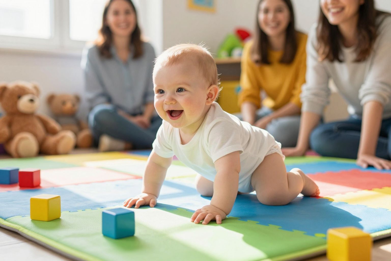 A megfelelő ruházat támogatja a baba mozgásfejlődését.