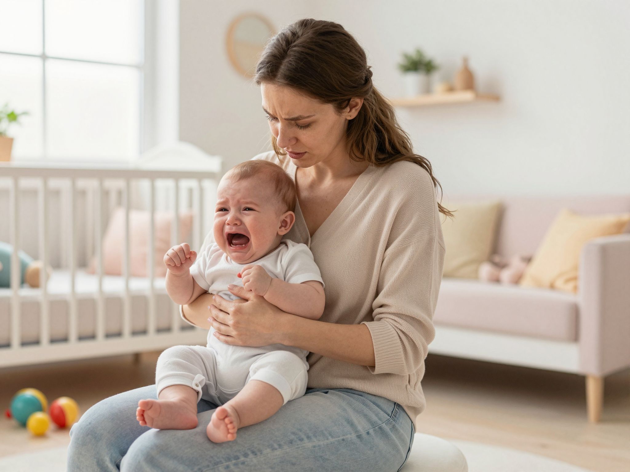 A sírás segíthet a csecsemők stresszének csökkentésében.
