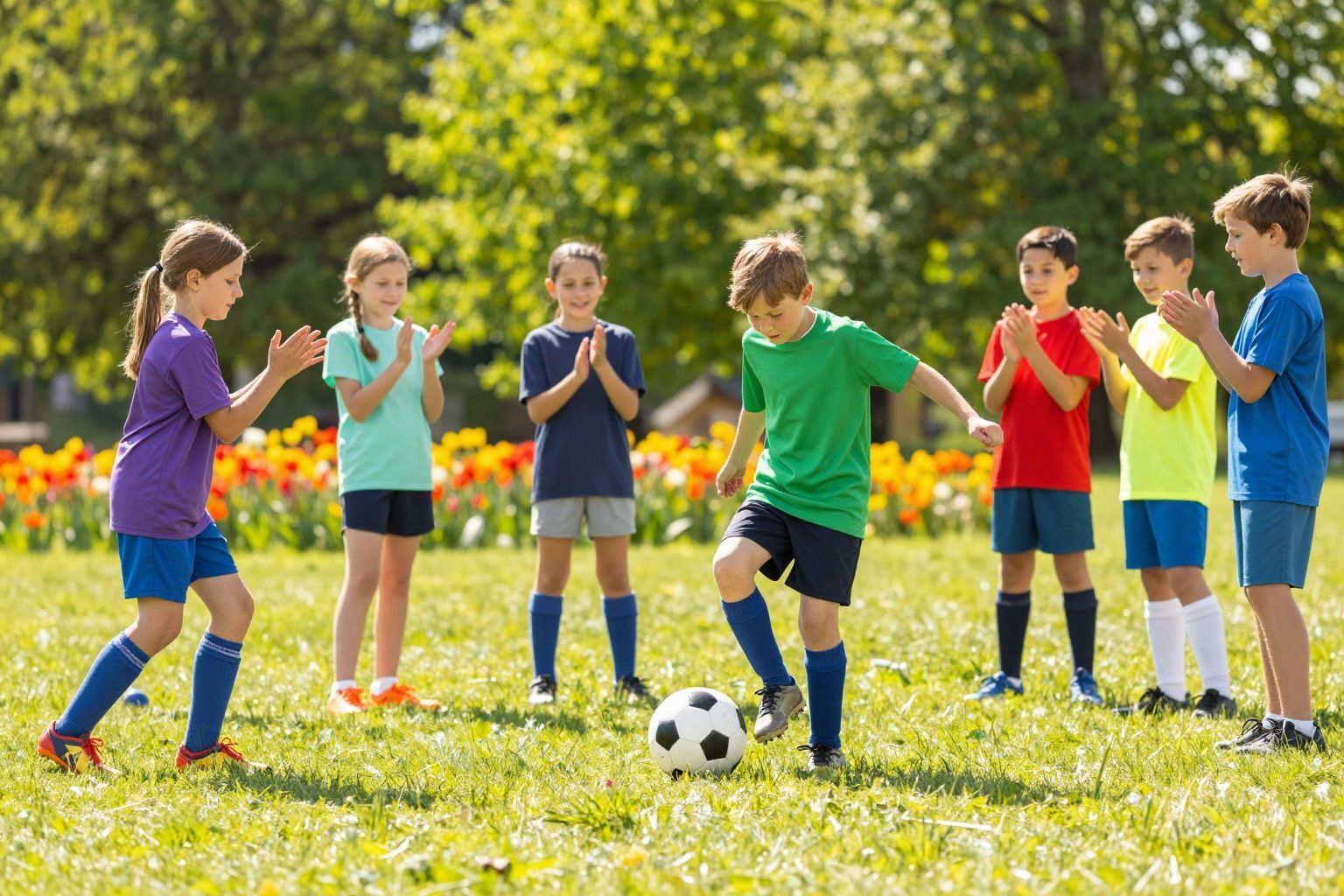 A sport és a természet segít a gyermekek fejlődésében.