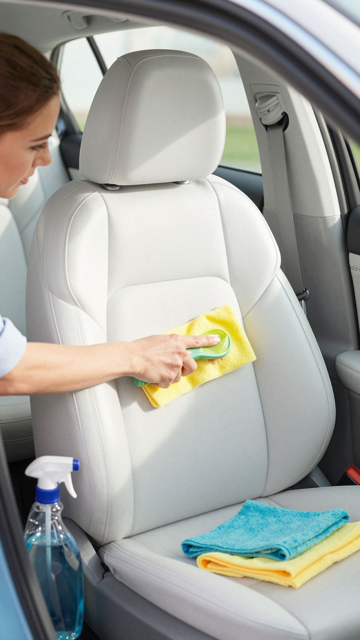 A száradás ideje alatt ne használj autósülést.