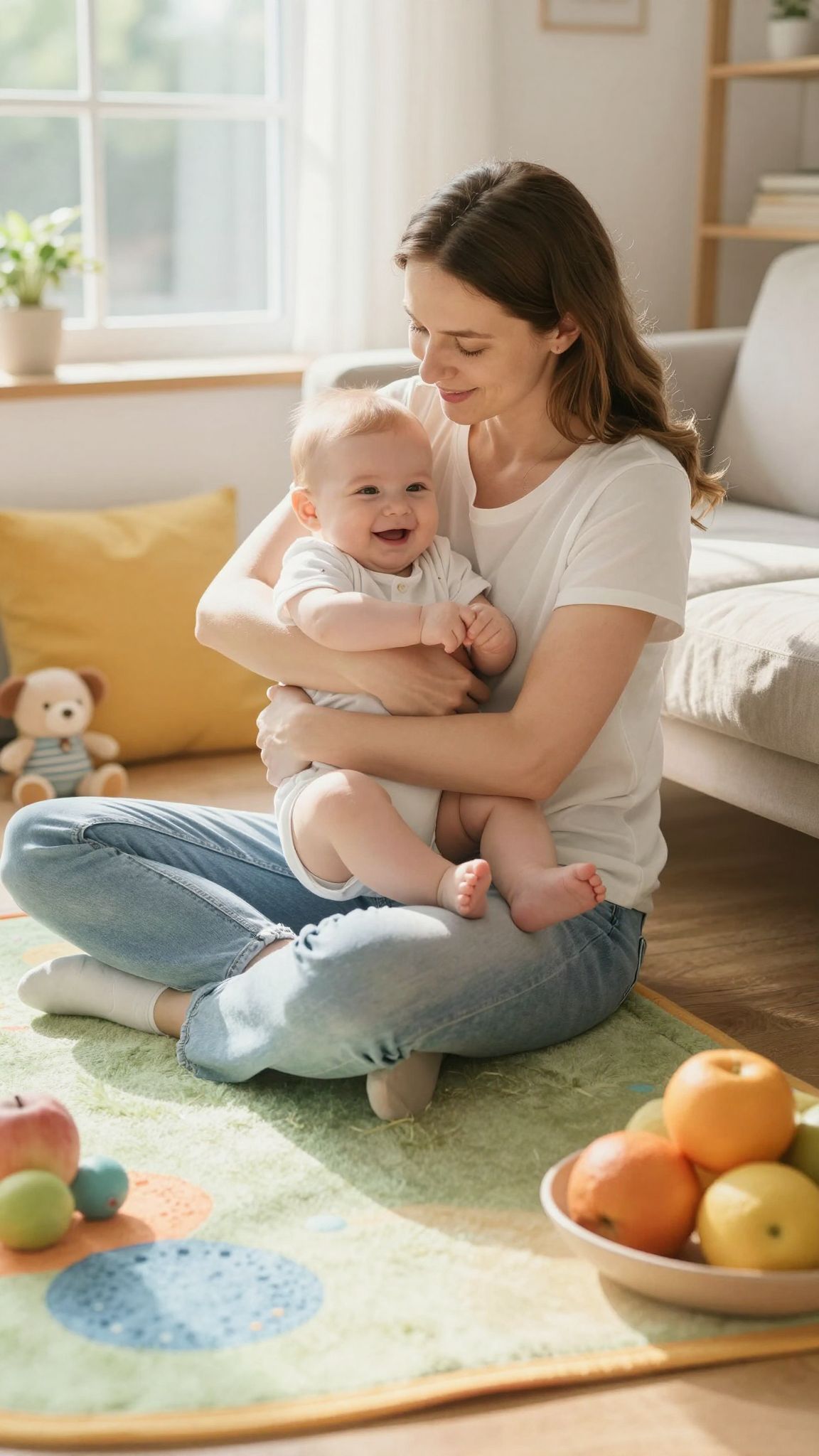 A szülői jólét kulcsfontosságú a baba érzelmi fejlődéséhez.