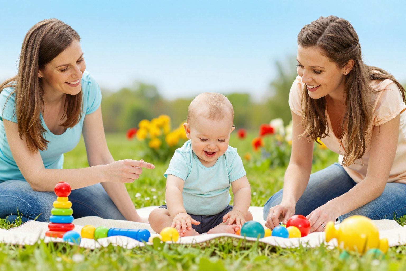 A szülők beszédmódja befolyásolja a babák barátválasztását.