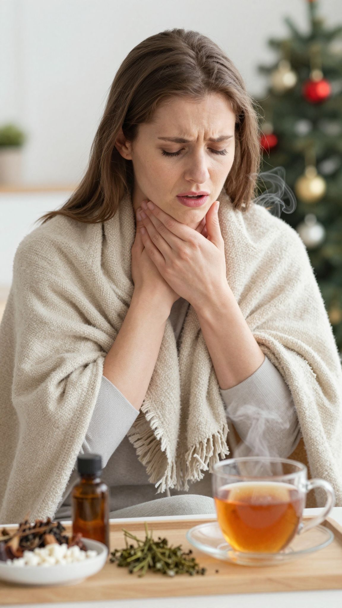 A homeopátia természetes megoldást kínál torokfájásra.