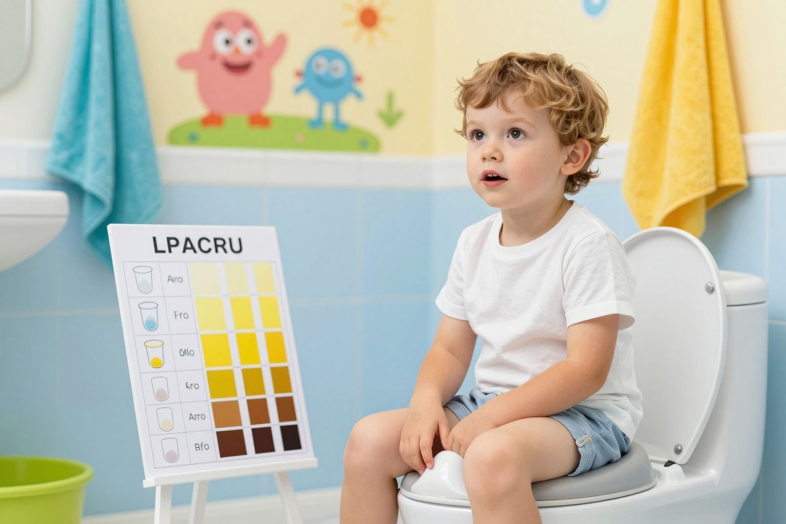 A vizelet sötét színe dehidratációra utalhat óvodásoknál.