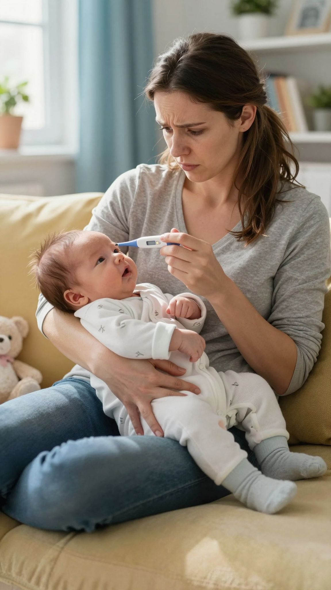Azonnali orvosi segítség szükséges, ha a baba légzése nehéz.