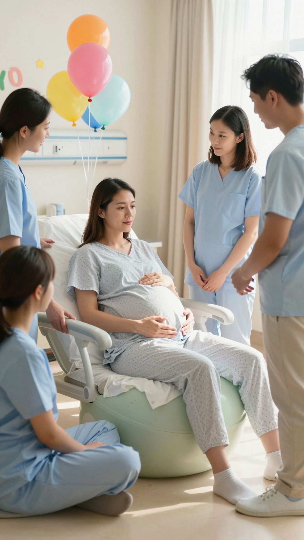 Az aktív szakaszban a fájások intenzitása és gyakorisága nő.