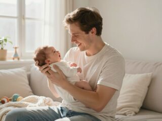 Apák, ti is fontosak vagytok! Hogyan vegyétek ki a részeteket az első hetekben?