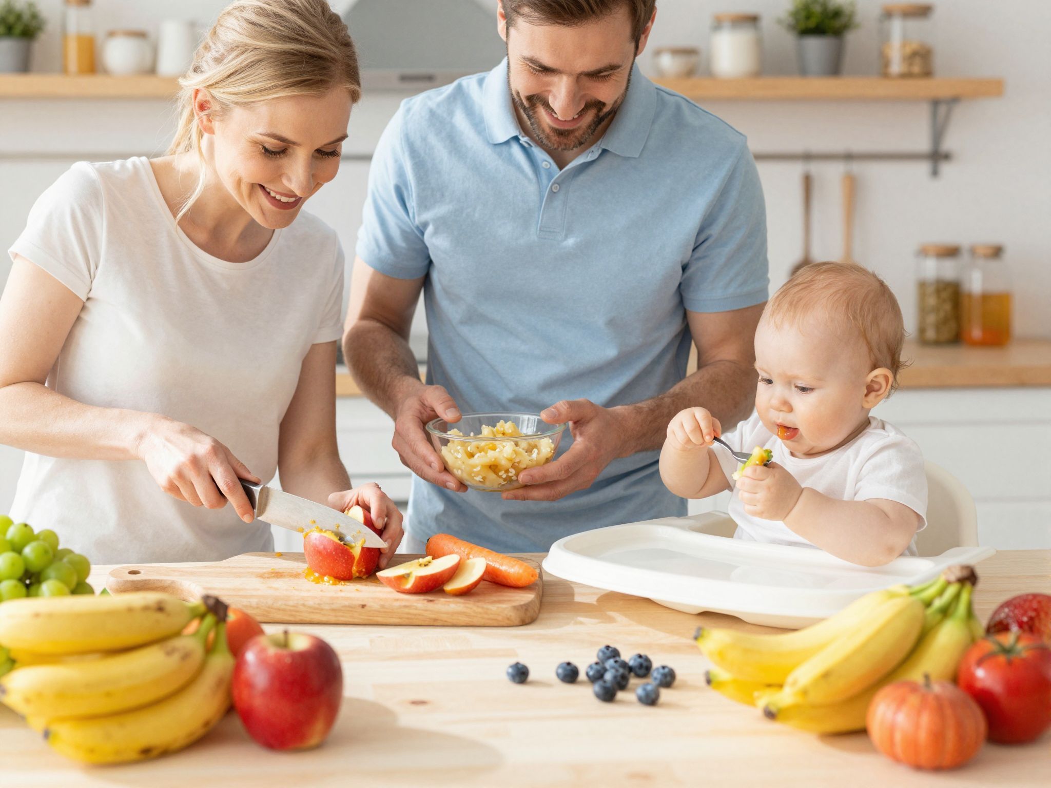 Az alma bevezetése gazdagítja a későbbi étkezéseket.