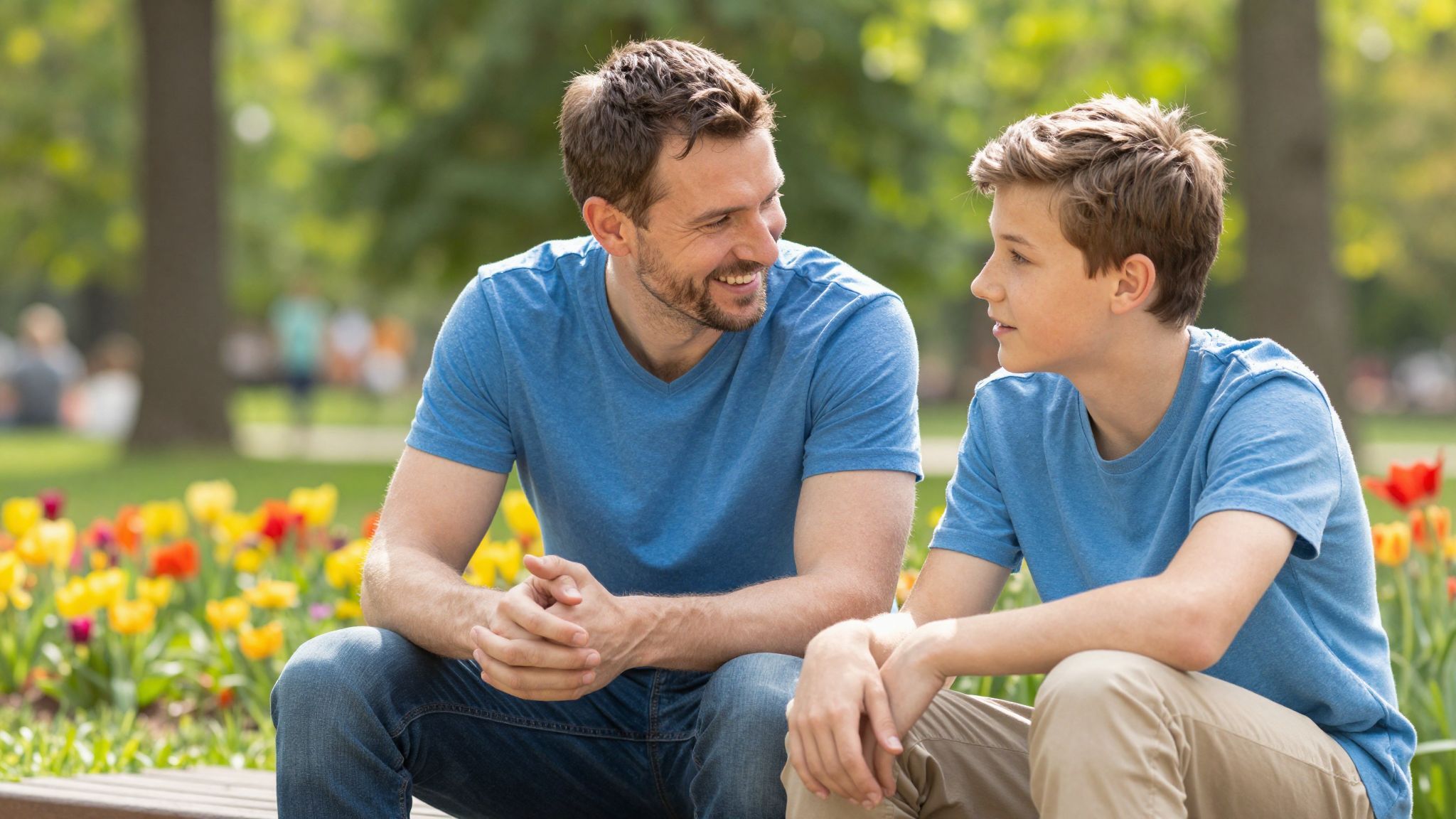 Az apák érzelmi támogatása kulcsfontosságú a kamaszok fejlődésében.