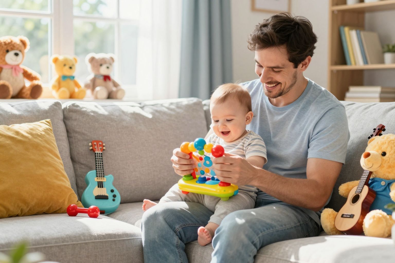 Az apák aktív szerepe fokozza a zenei élményeket.