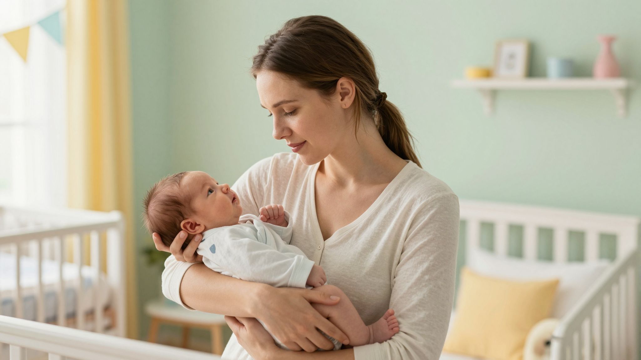 Az édesanya támogatása kulcsfontosságú a mentális egészséghez.