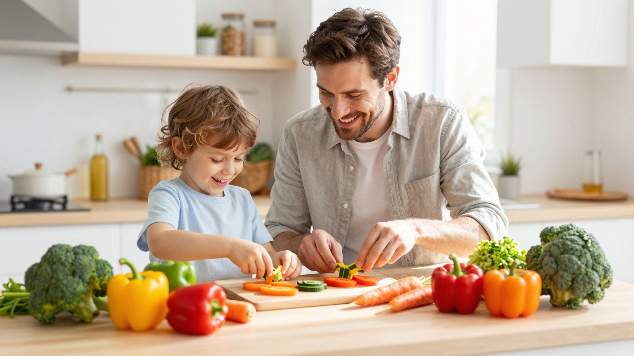 A zöldségek adagját mindig a gyerek életkorához igazítsuk.