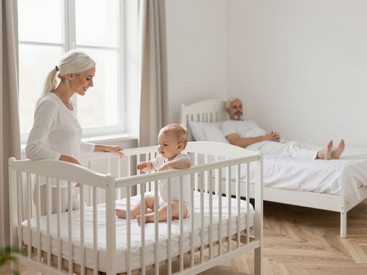 Az ideális alvóhely kiválasztása: érvek és ellenérvek a baba alvási helyével kapcsolatban