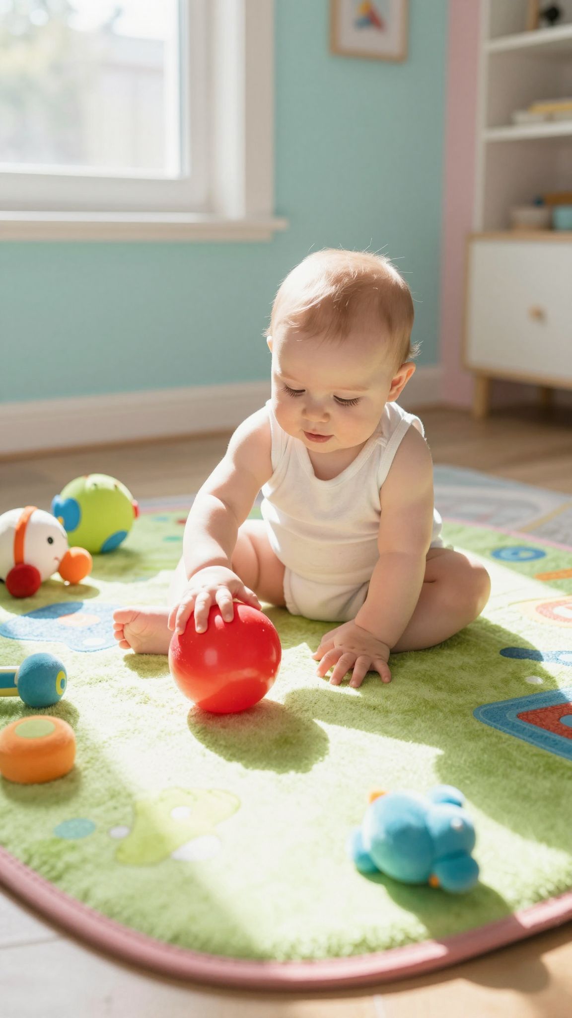 A mozgás serkenti az idegrendszer fejlődését a babáknál.