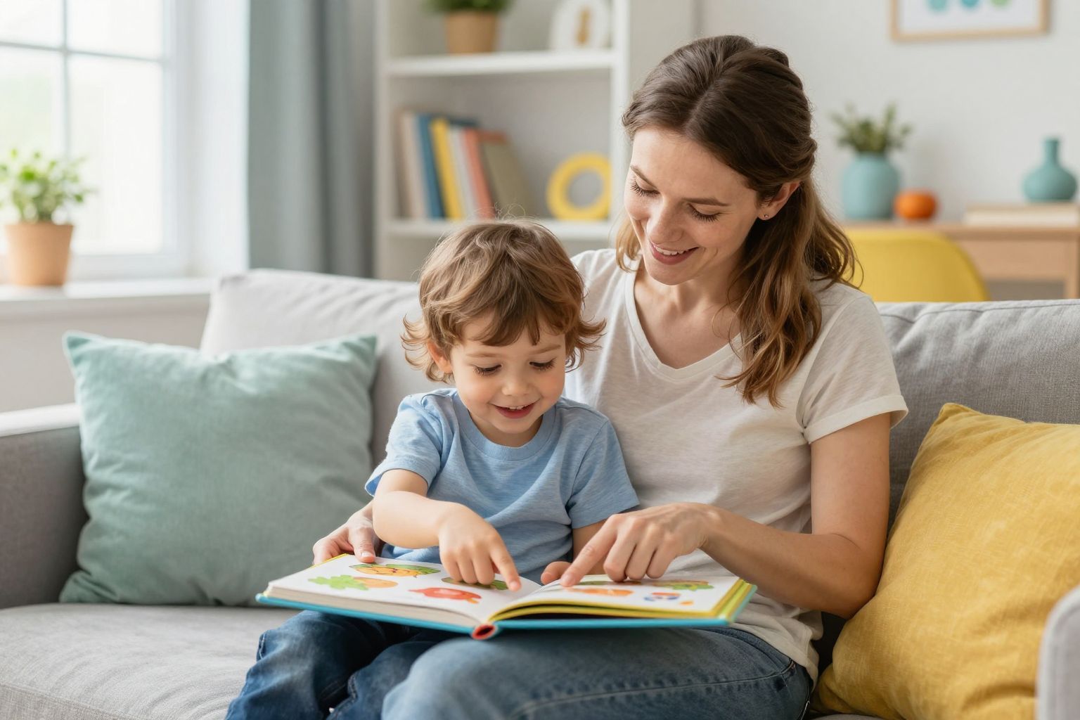 Az interaktív könyvek ösztönzik a gyermekek kreatív gondolkodását.