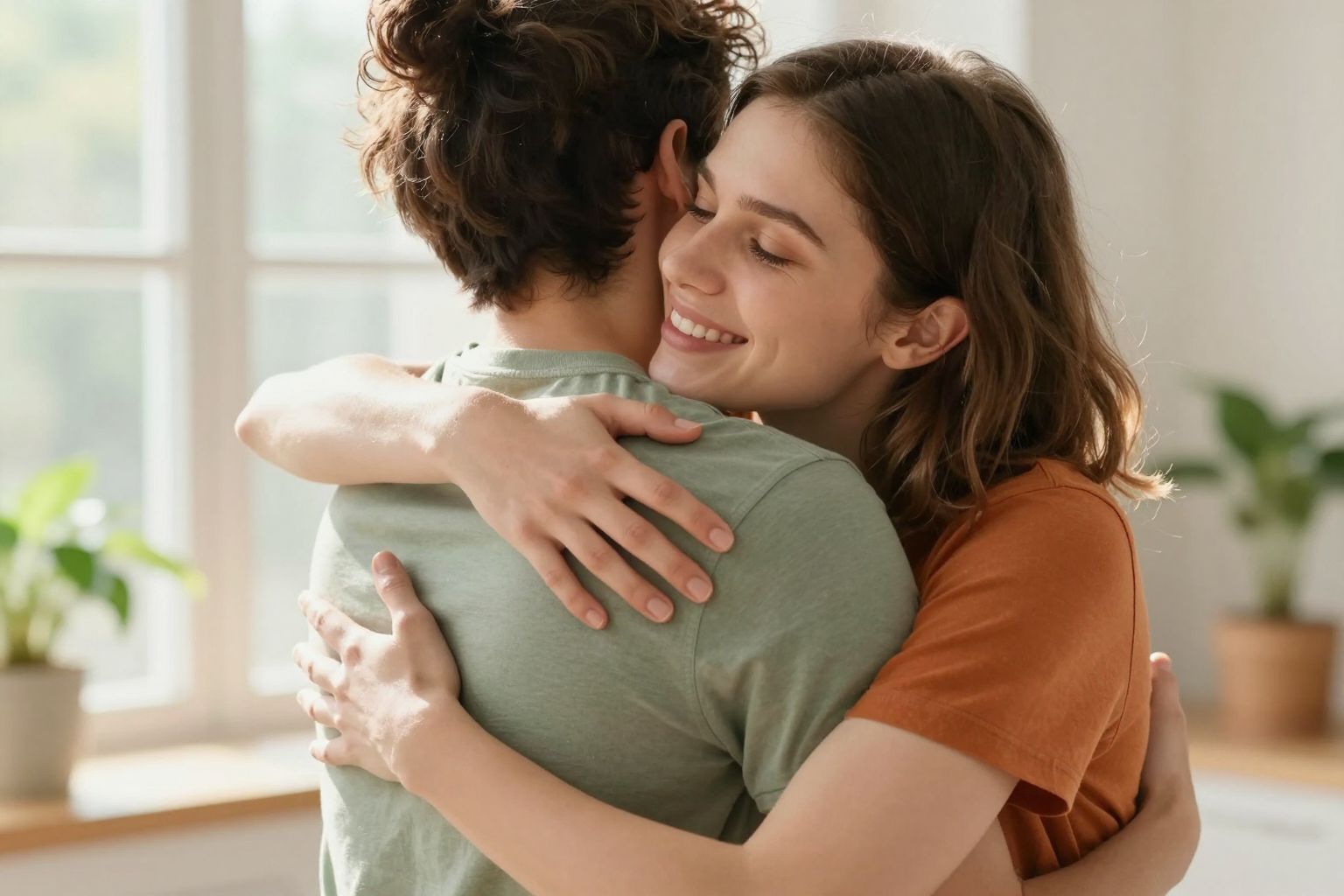 Az ölelés erősíti az immunrendszert és csökkenti a stresszt.