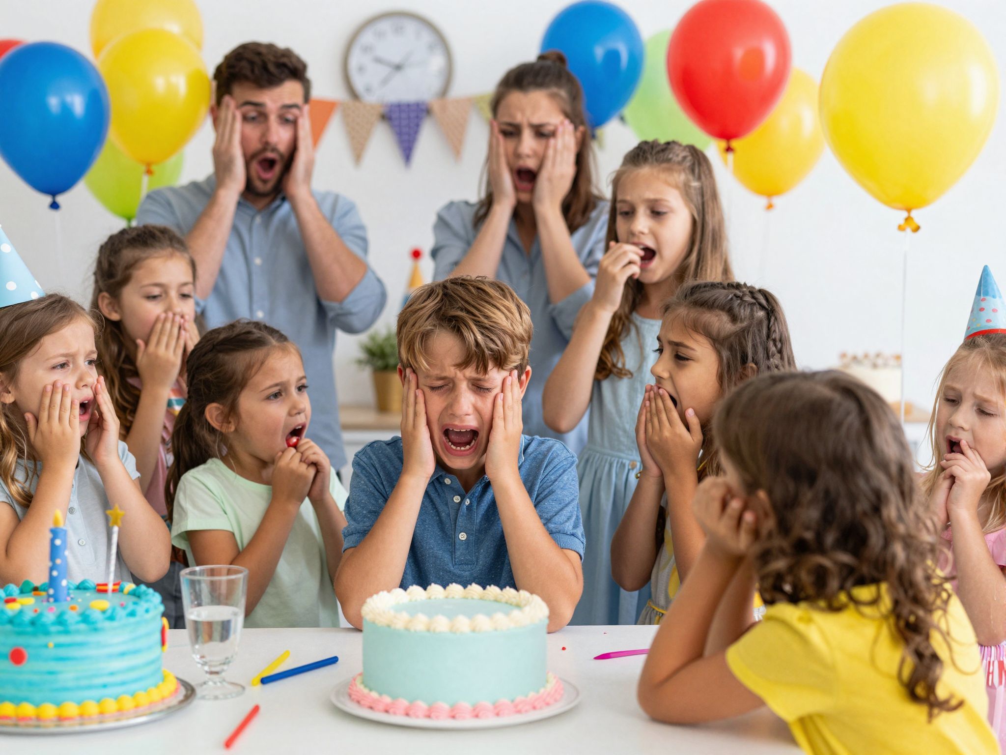 Az érzelmi összeomlás gyakori és normális jelenség gyerekeknél.